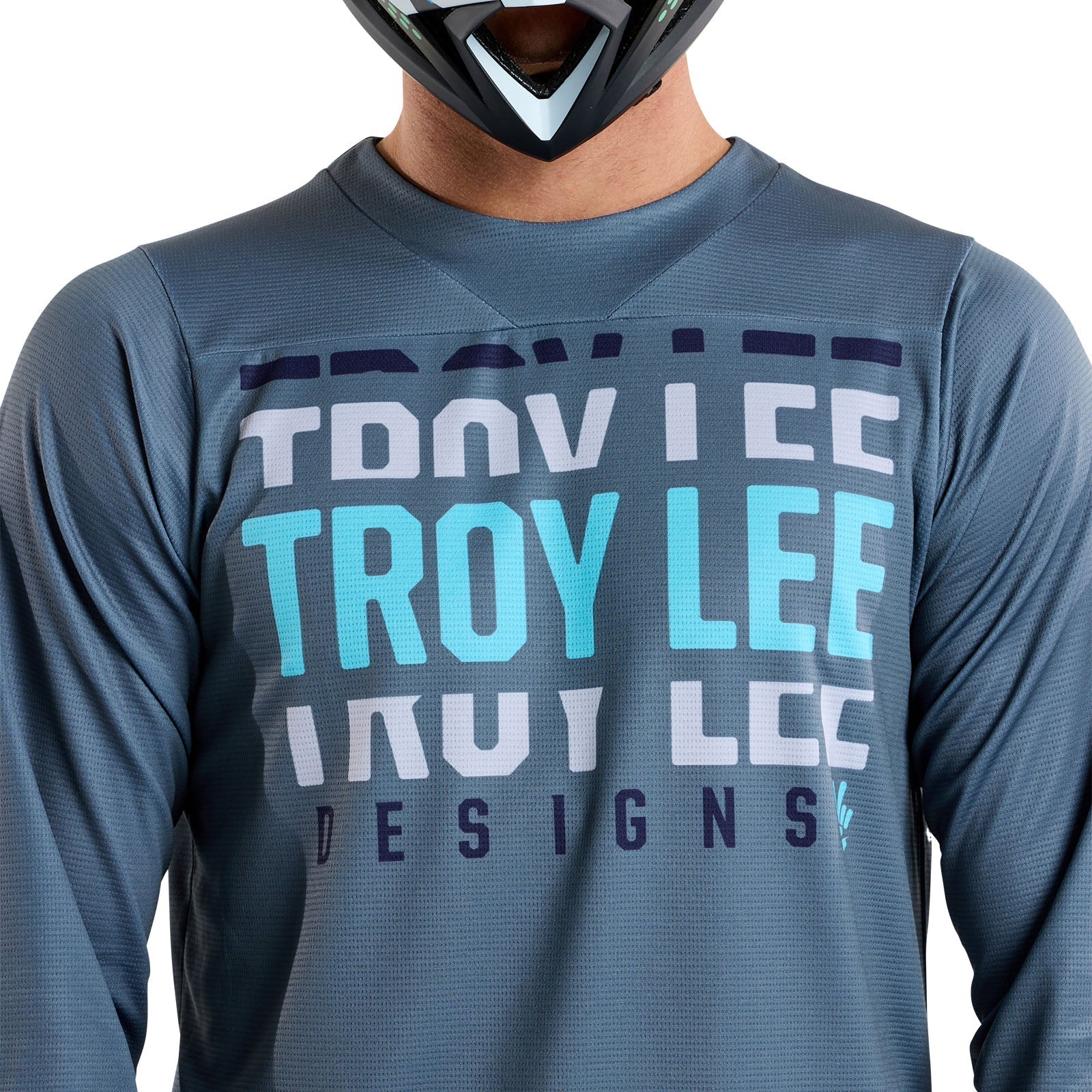 TLD Ruckus 3/4 Jersey Spun Steel Blue