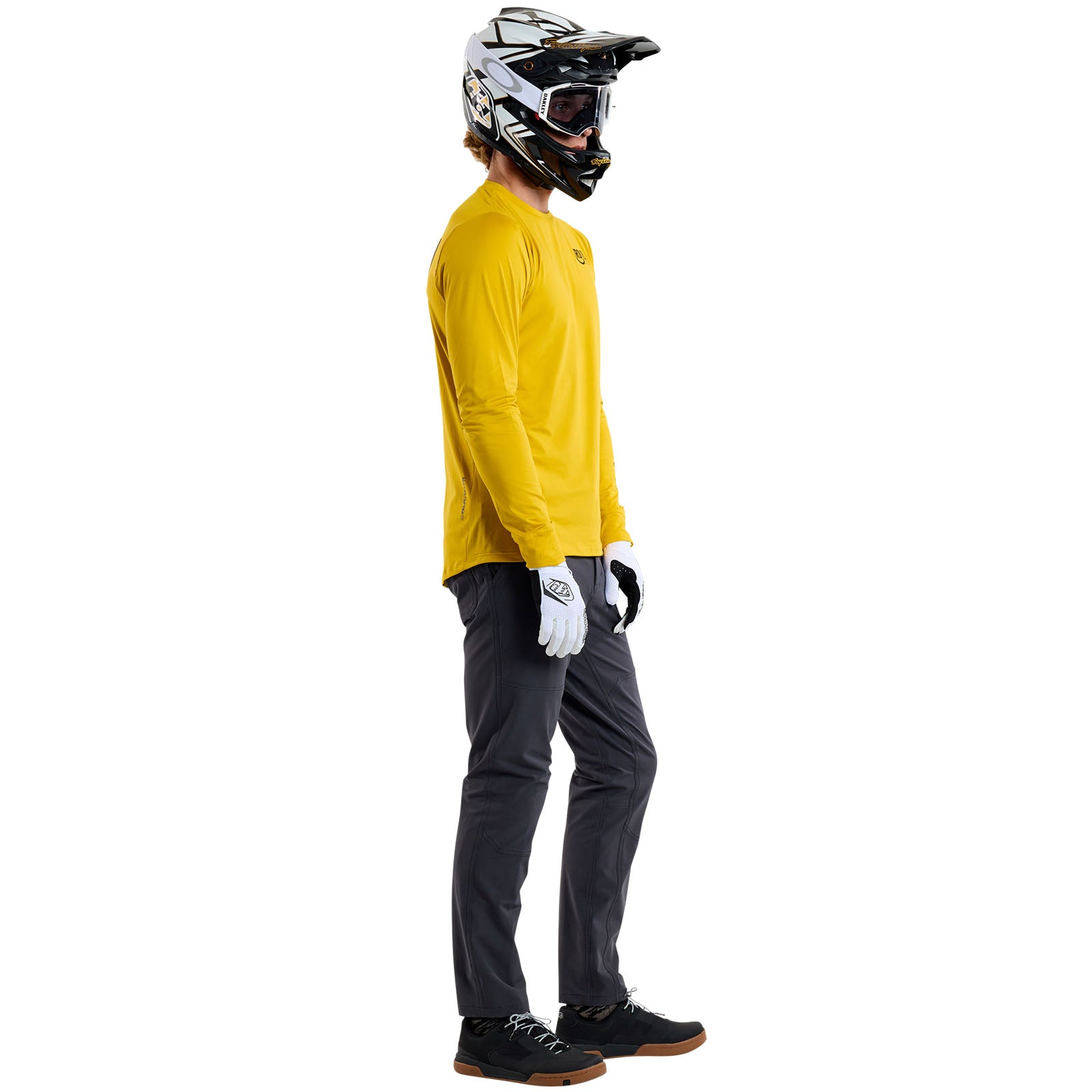 TLD Ruckus Long Sleeve Ride Tee Eyez Safron