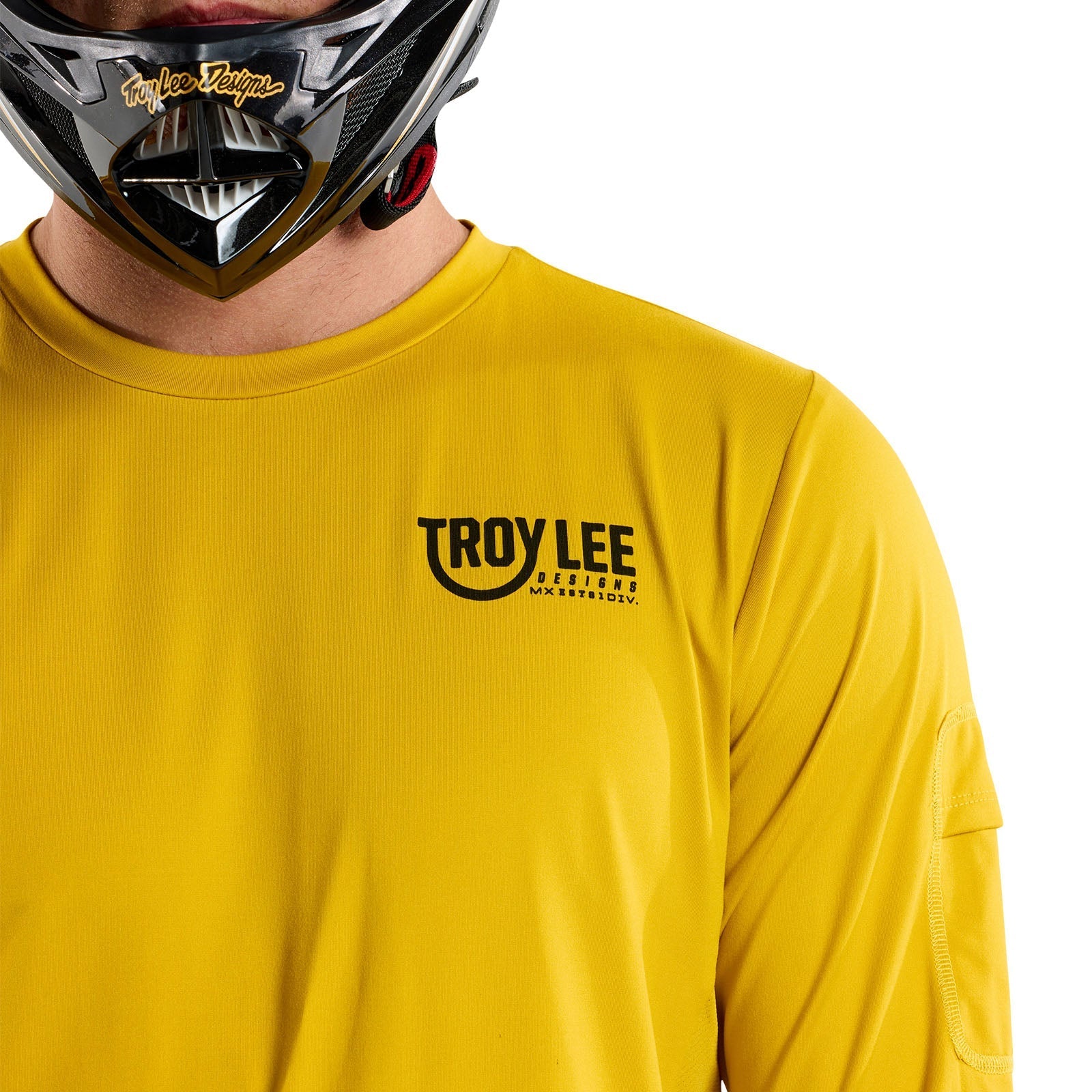 TLD Ruckus Long Sleeve Ride Tee Eyez Safron