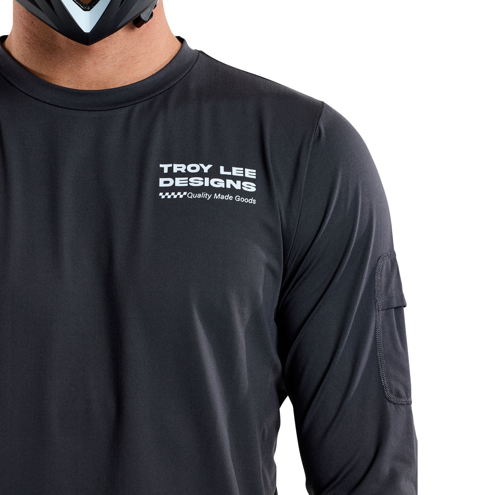 TLD Ruckus Long Sleeve Ride Tee Factory Carbon