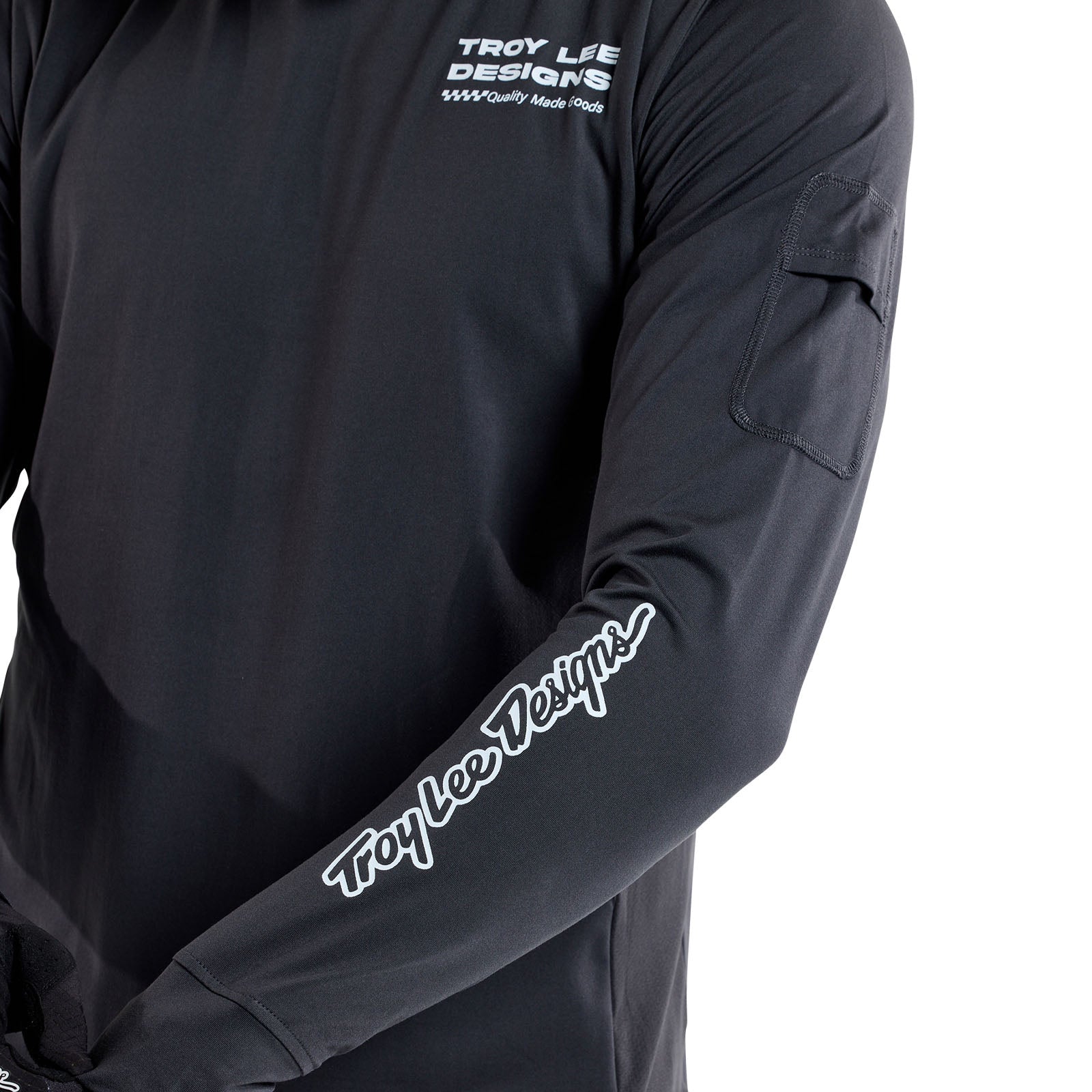 TLD Ruckus Long Sleeve Ride Tee Factory Carbon
