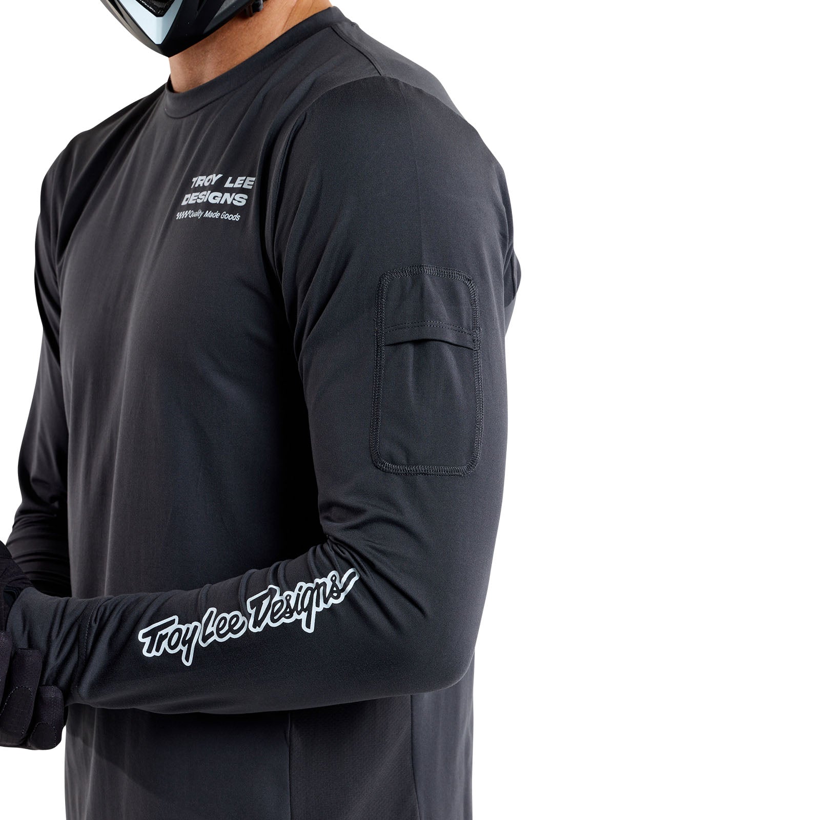 TLD Ruckus Long Sleeve Ride Tee Factory Carbon