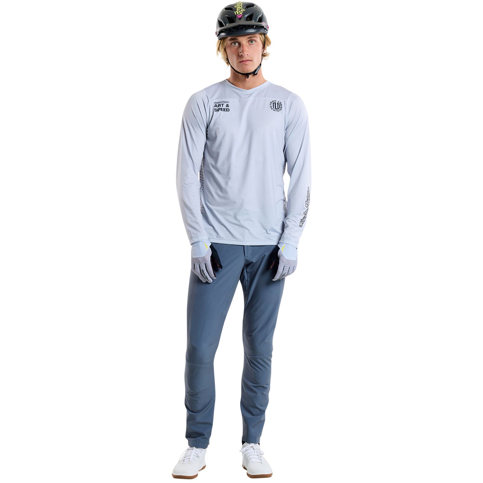 TLD Ruckus Long Sleeve Ride Tee Burn Out Mist