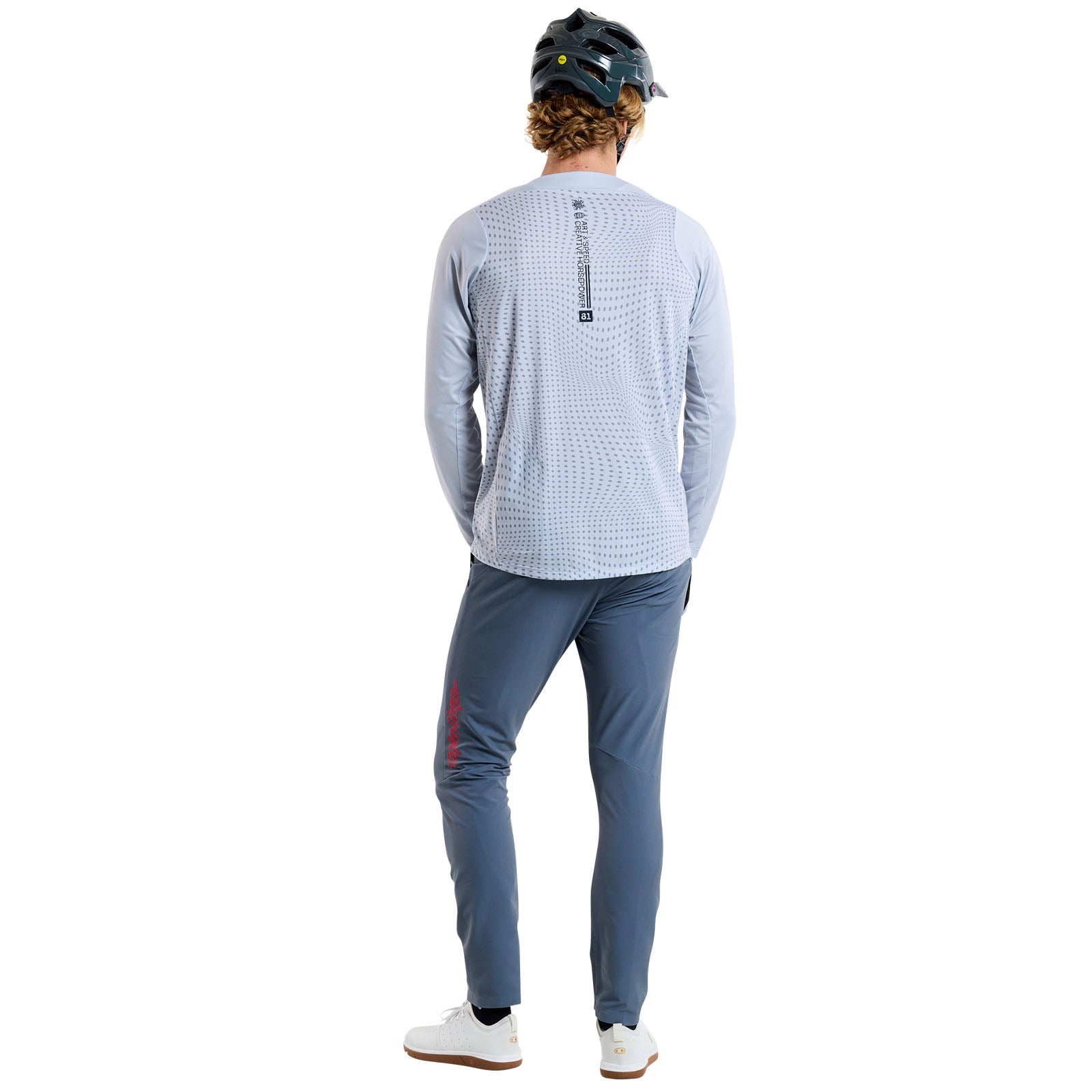 TLD Ruckus Long Sleeve Ride Tee Burn Out Mist