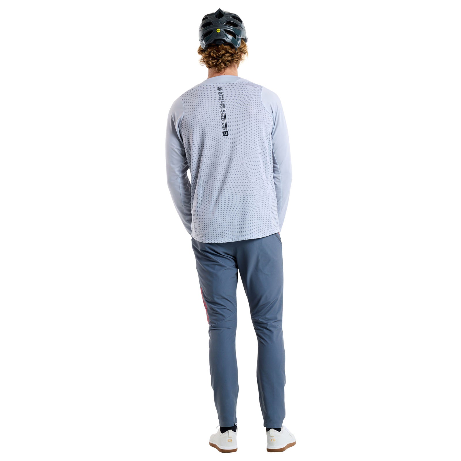 TLD Ruckus Long Sleeve Ride Tee Burn Out Mist