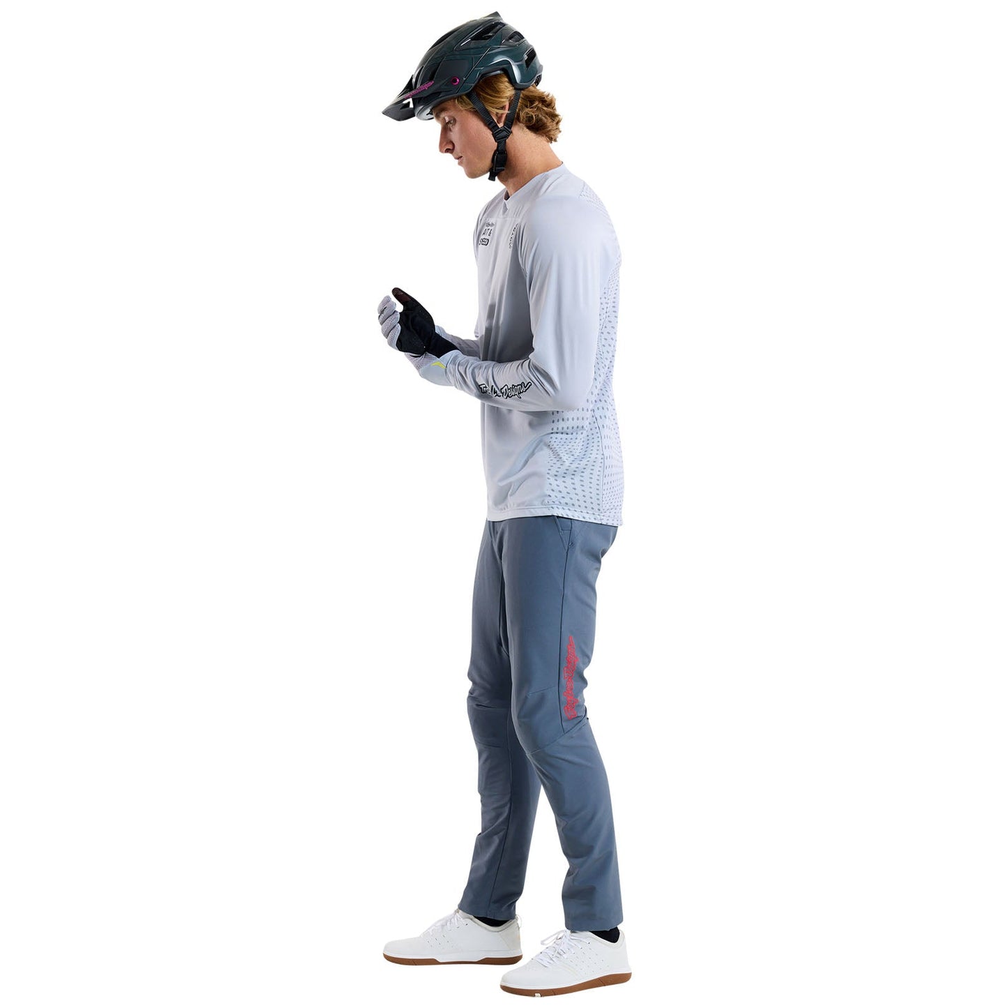 TLD Ruckus Long Sleeve Ride Tee Burn Out Mist