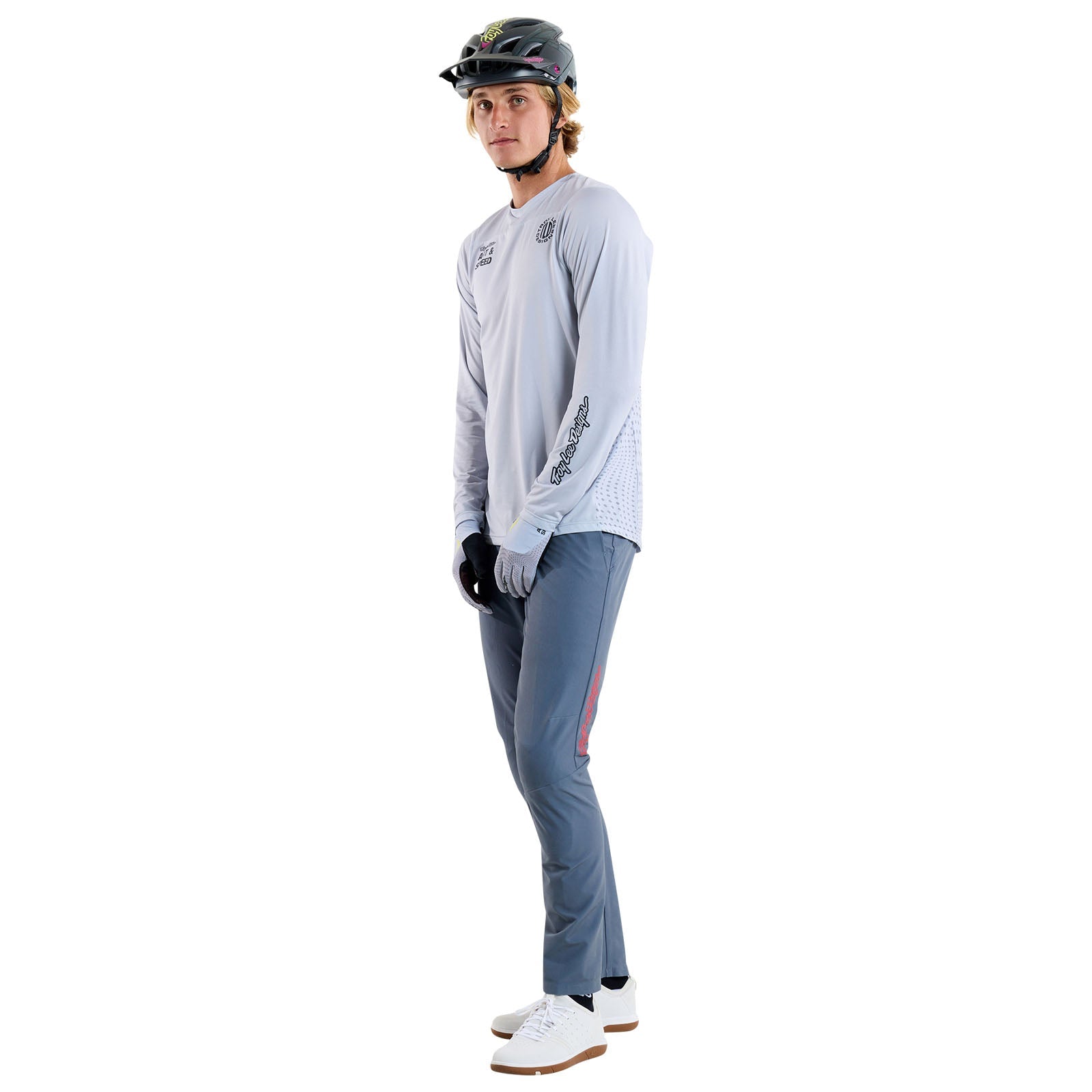 TLD Ruckus Long Sleeve Ride Tee Burn Out Mist