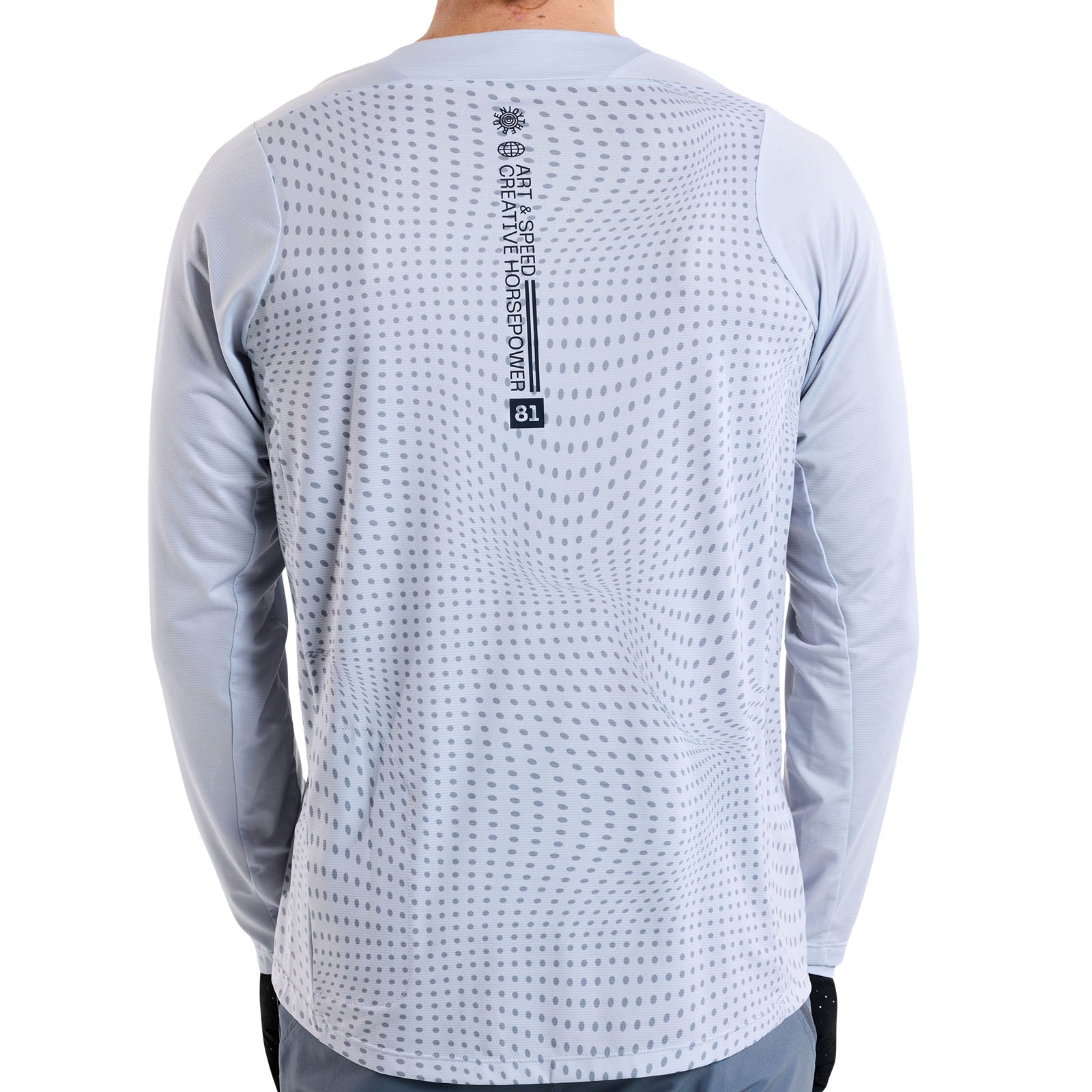 TLD Ruckus Long Sleeve Ride Tee Burn Out Mist