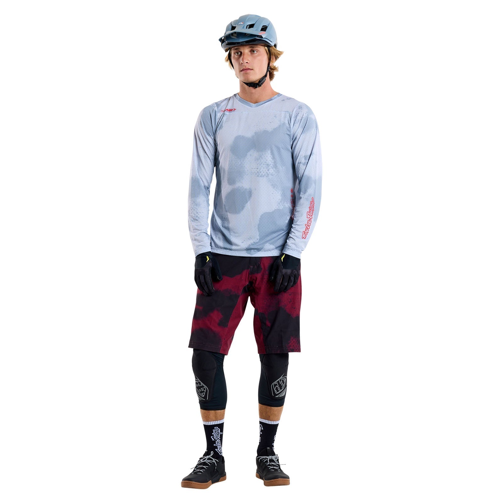 TLD Skyline Air LS Jersey Flared Concrete
