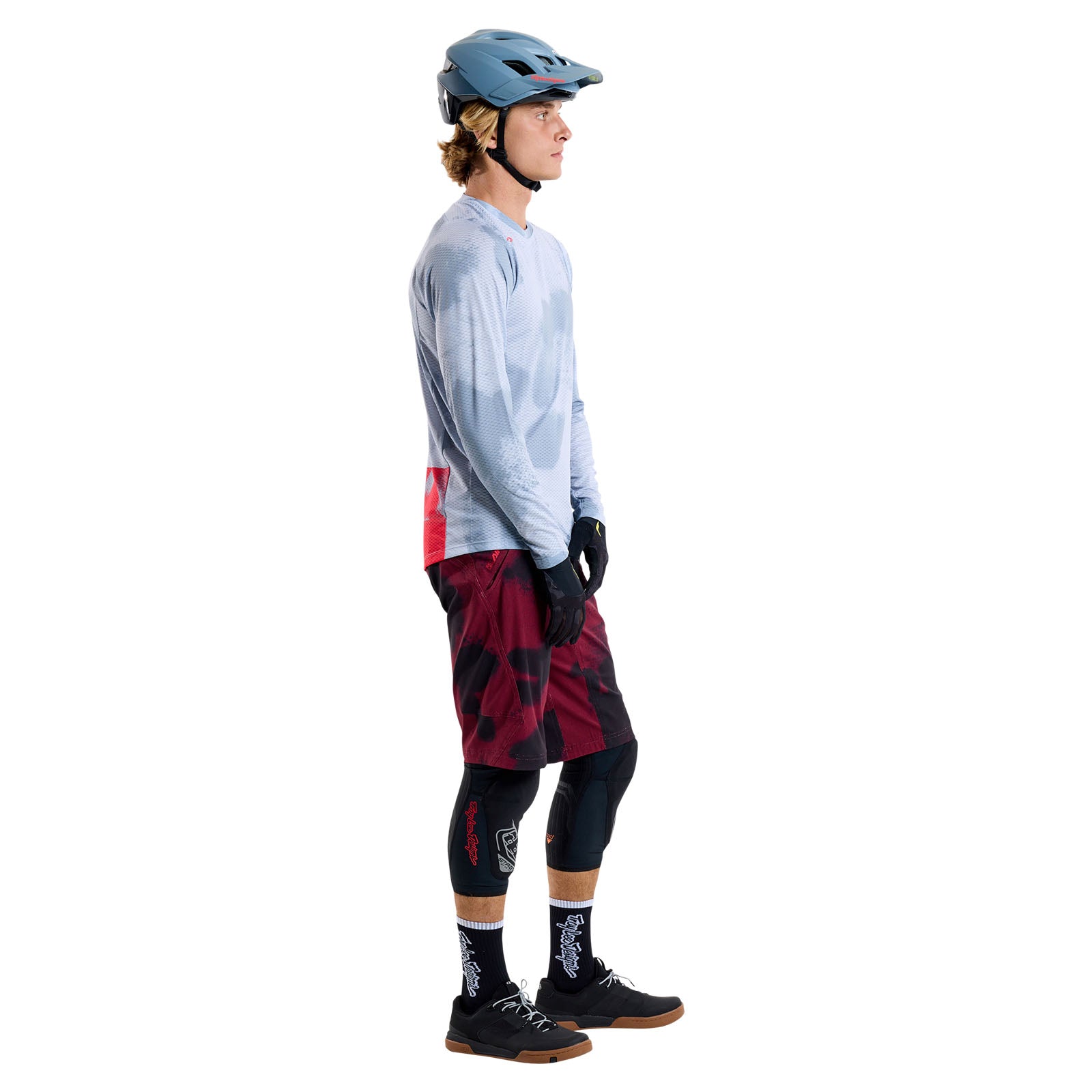 TLD Skyline Air LS Jersey Flared Concrete
