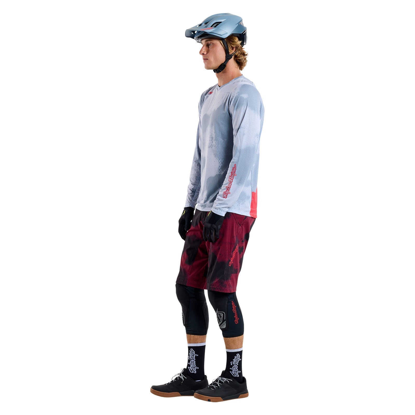 TLD Skyline Air LS Jersey Flared Concrete