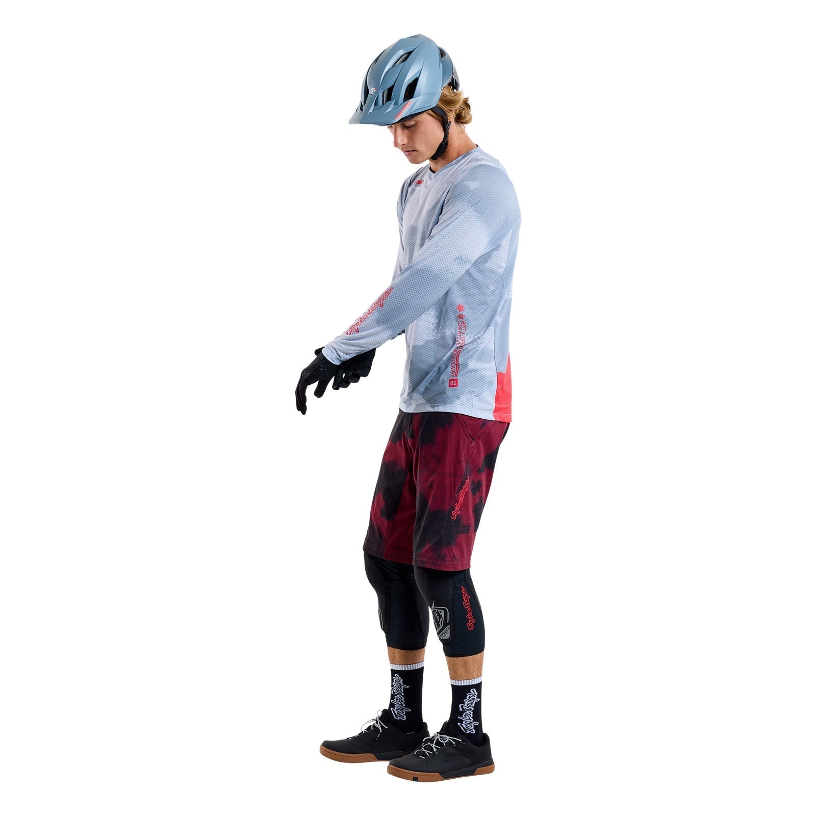 TLD Skyline Air LS Jersey Flared Concrete