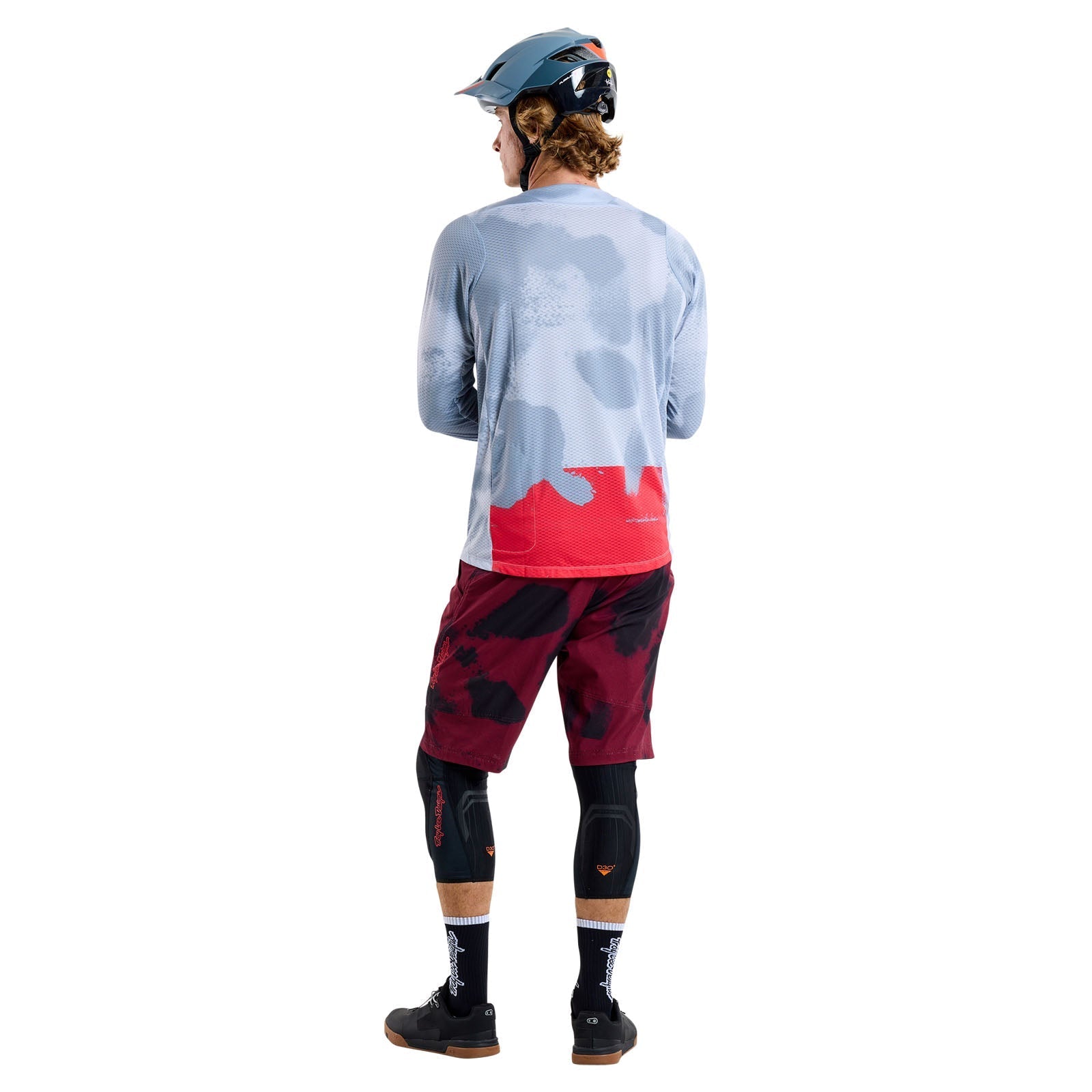 TLD Skyline Air LS Jersey Flared Concrete