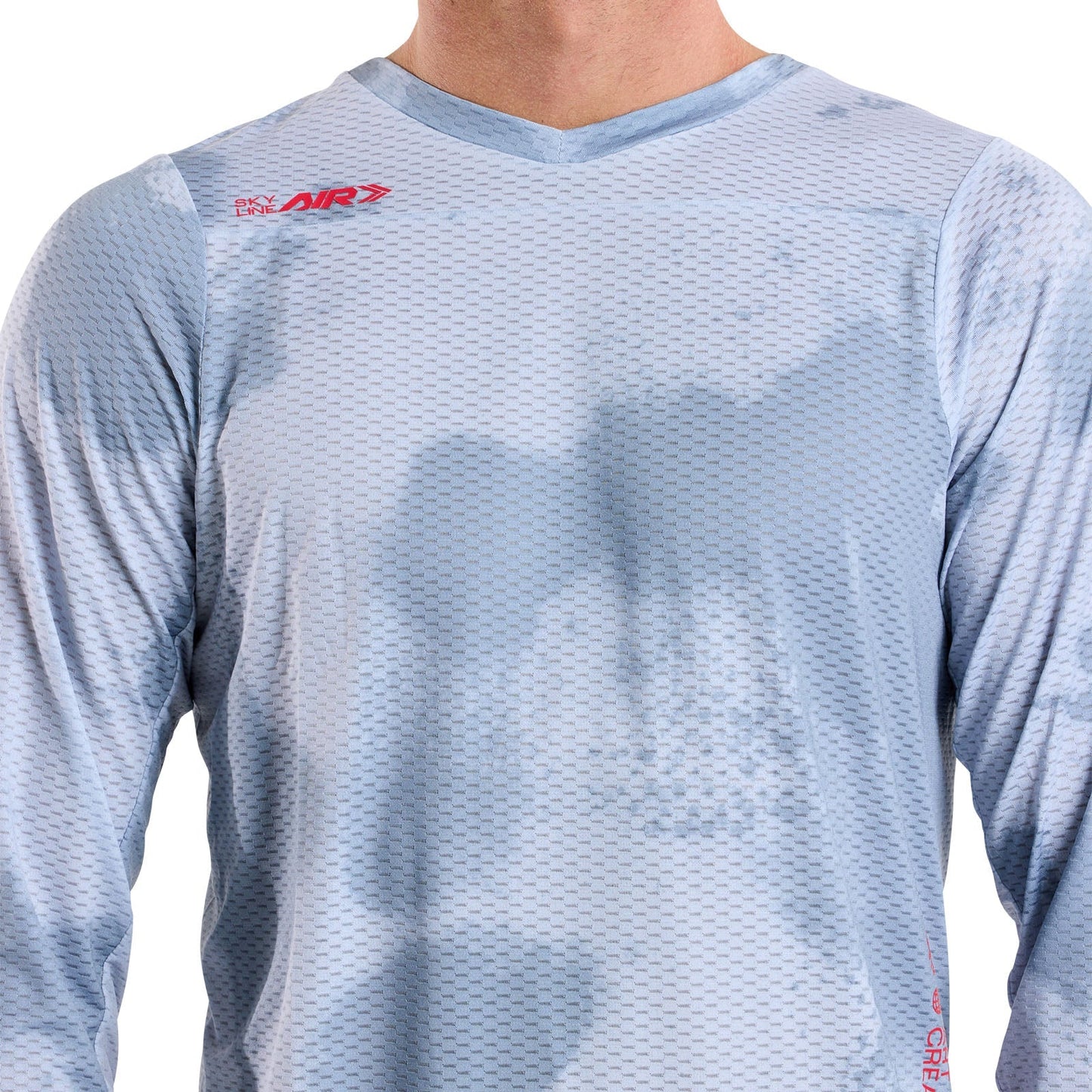 TLD Skyline Air LS Jersey Flared Concrete