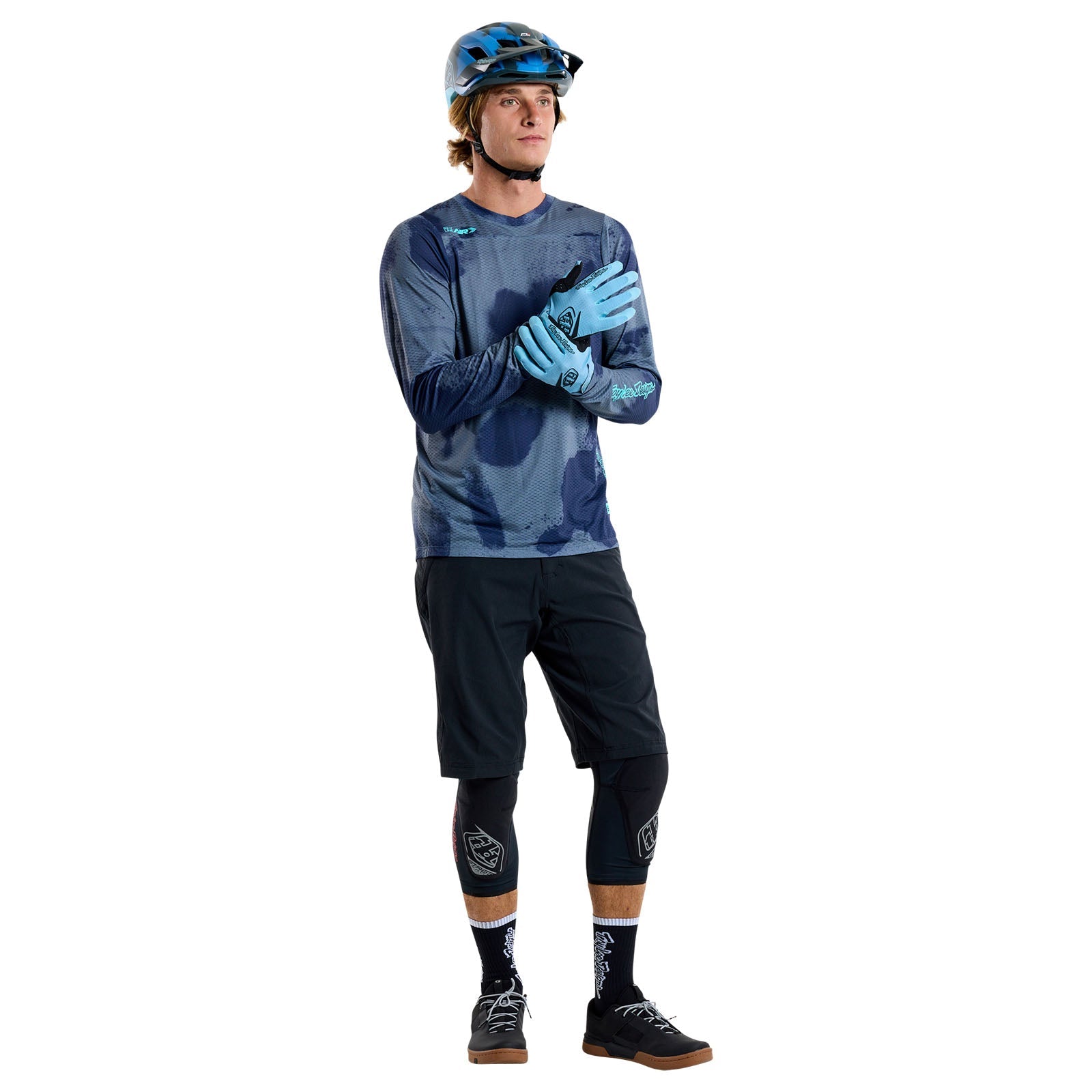 TLD Skyline Air LS Jersey Flared Steel