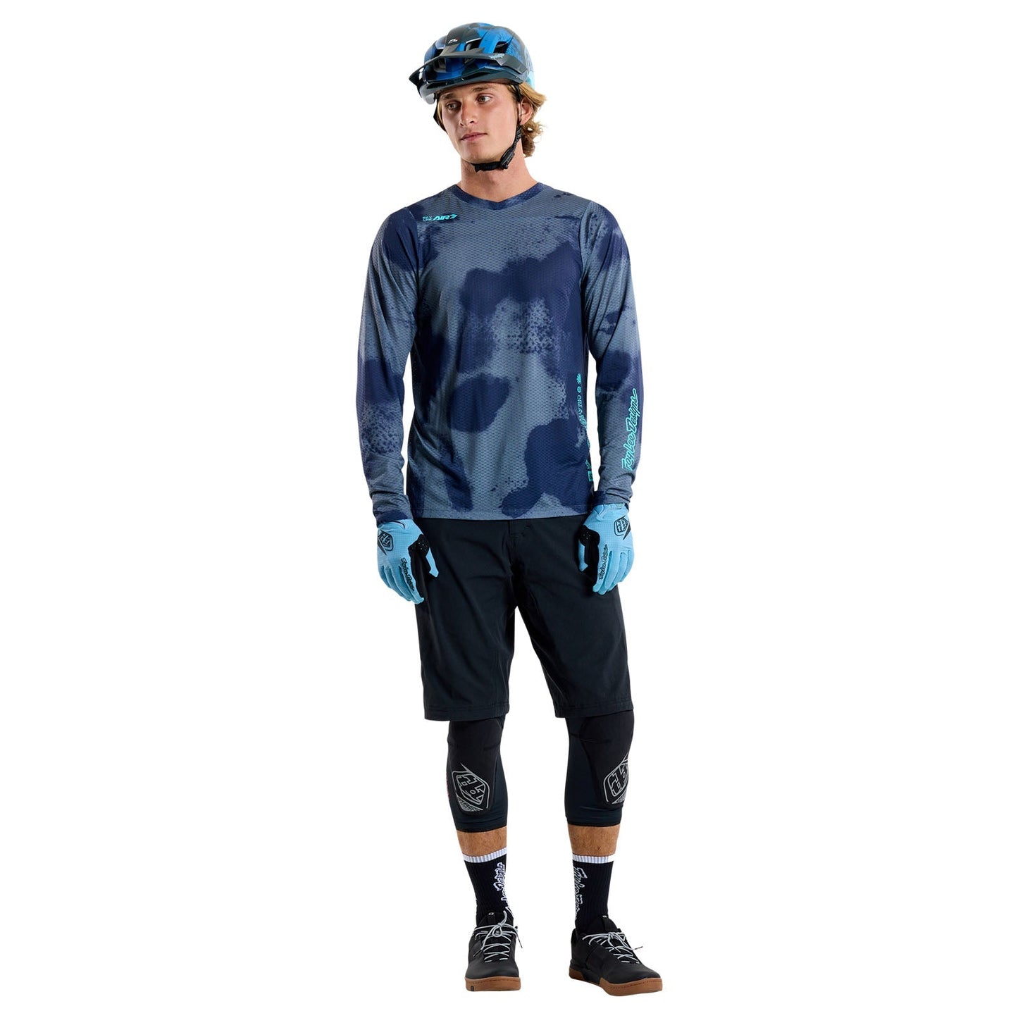 TLD Skyline Air LS Jersey Flared Steel