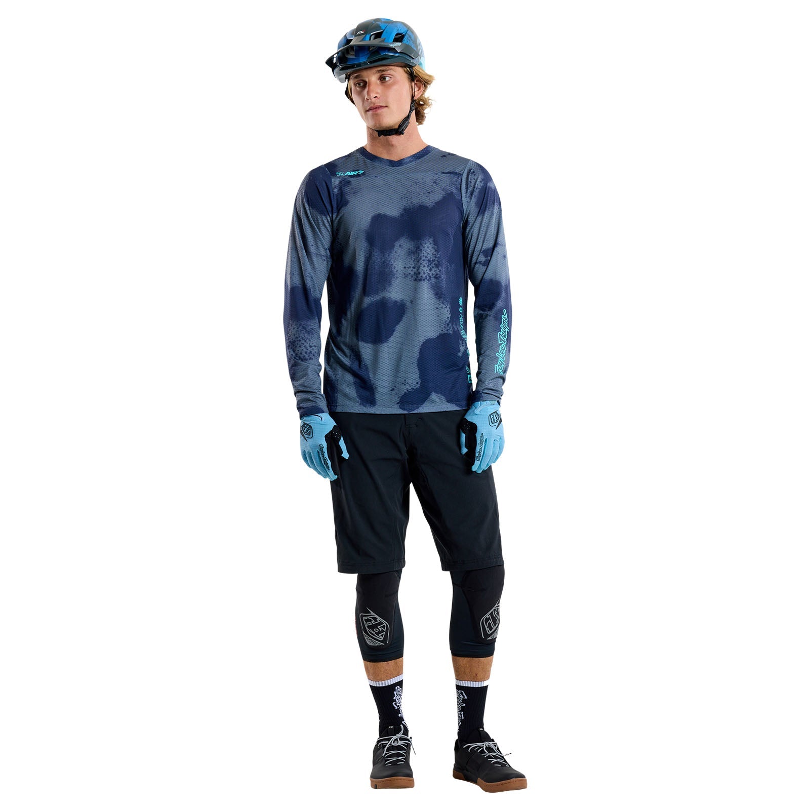 TLD Skyline Air LS Jersey Flared Steel