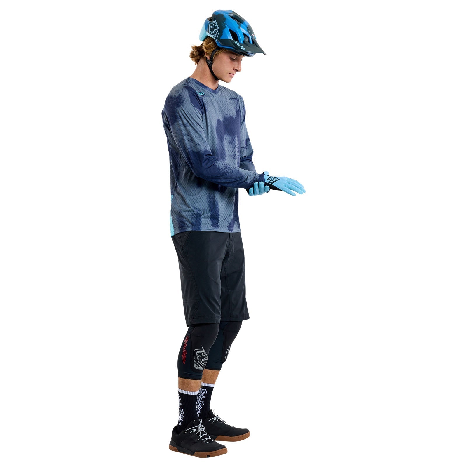 TLD Skyline Air LS Jersey Flared Steel