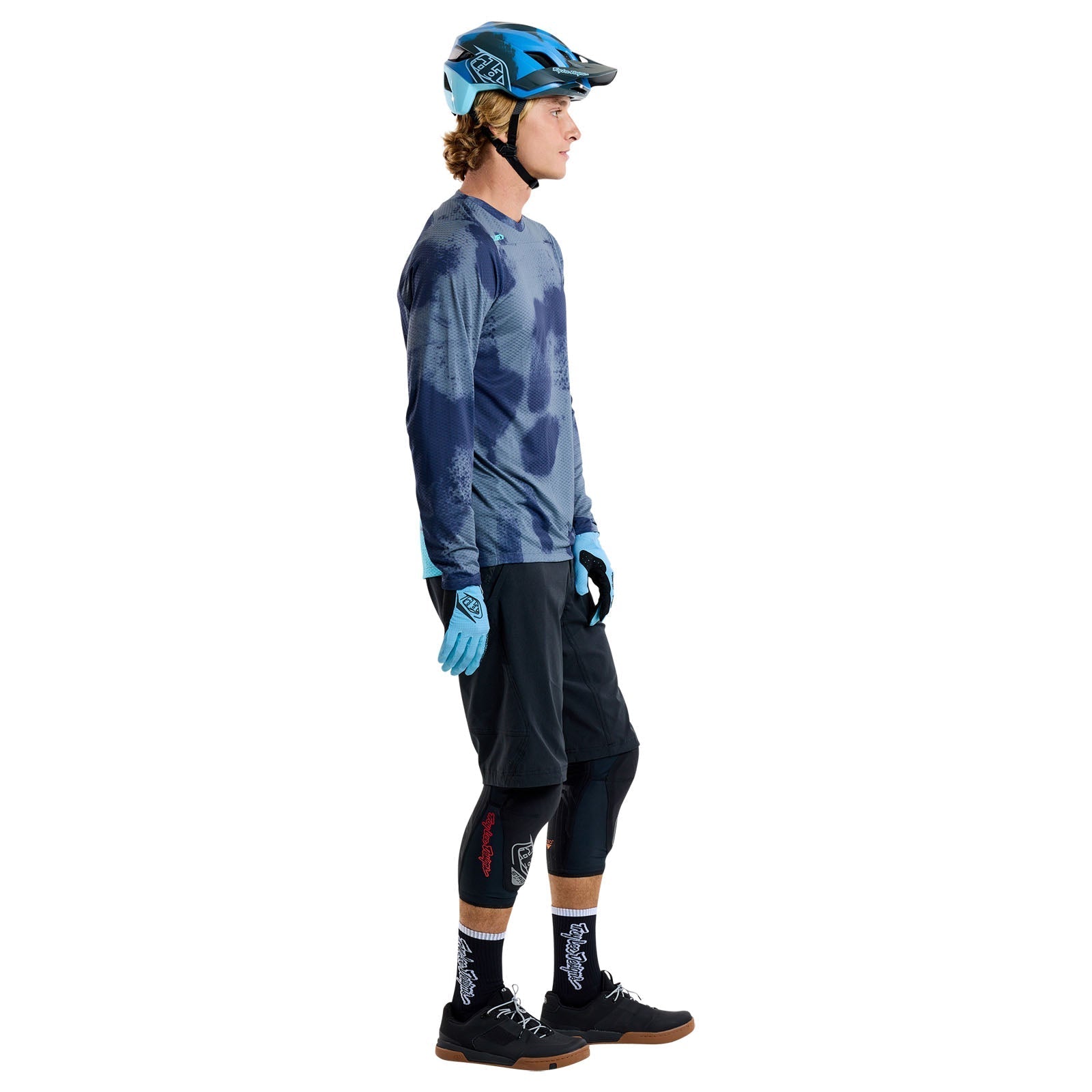 TLD Skyline Air LS Jersey Flared Steel