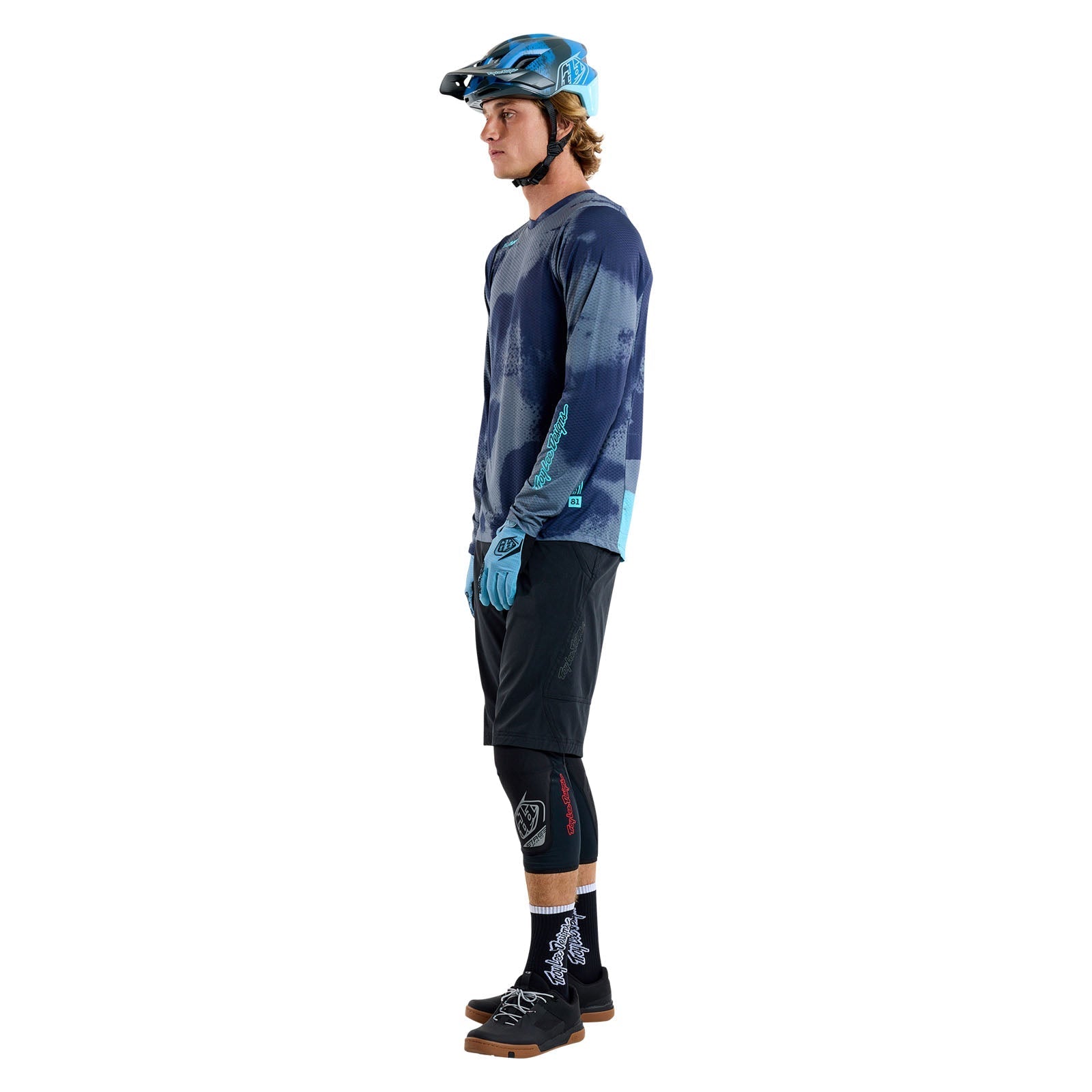 TLD Skyline Air LS Jersey Flared Steel