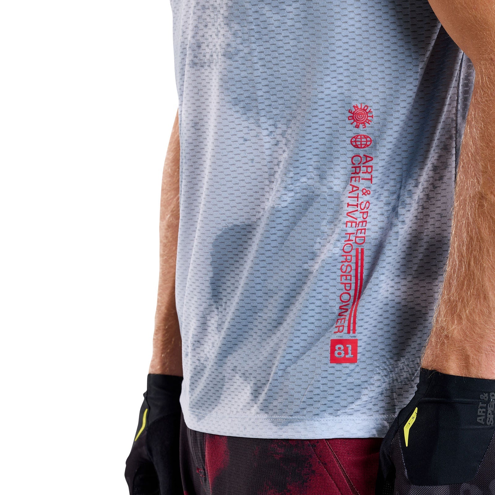 TLD Skyline Air SS Jersey Flared Concrete
