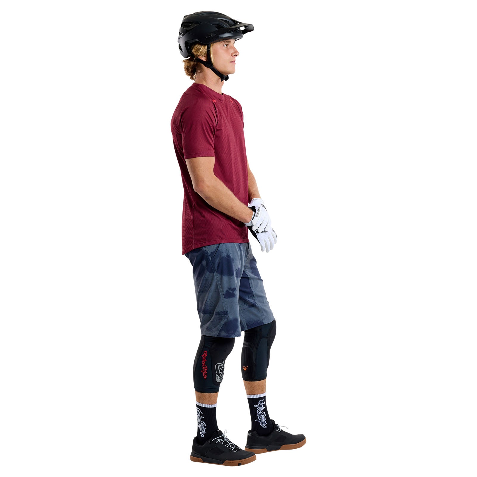 TLD Skyline Air SS Jersey Mono Oxblood