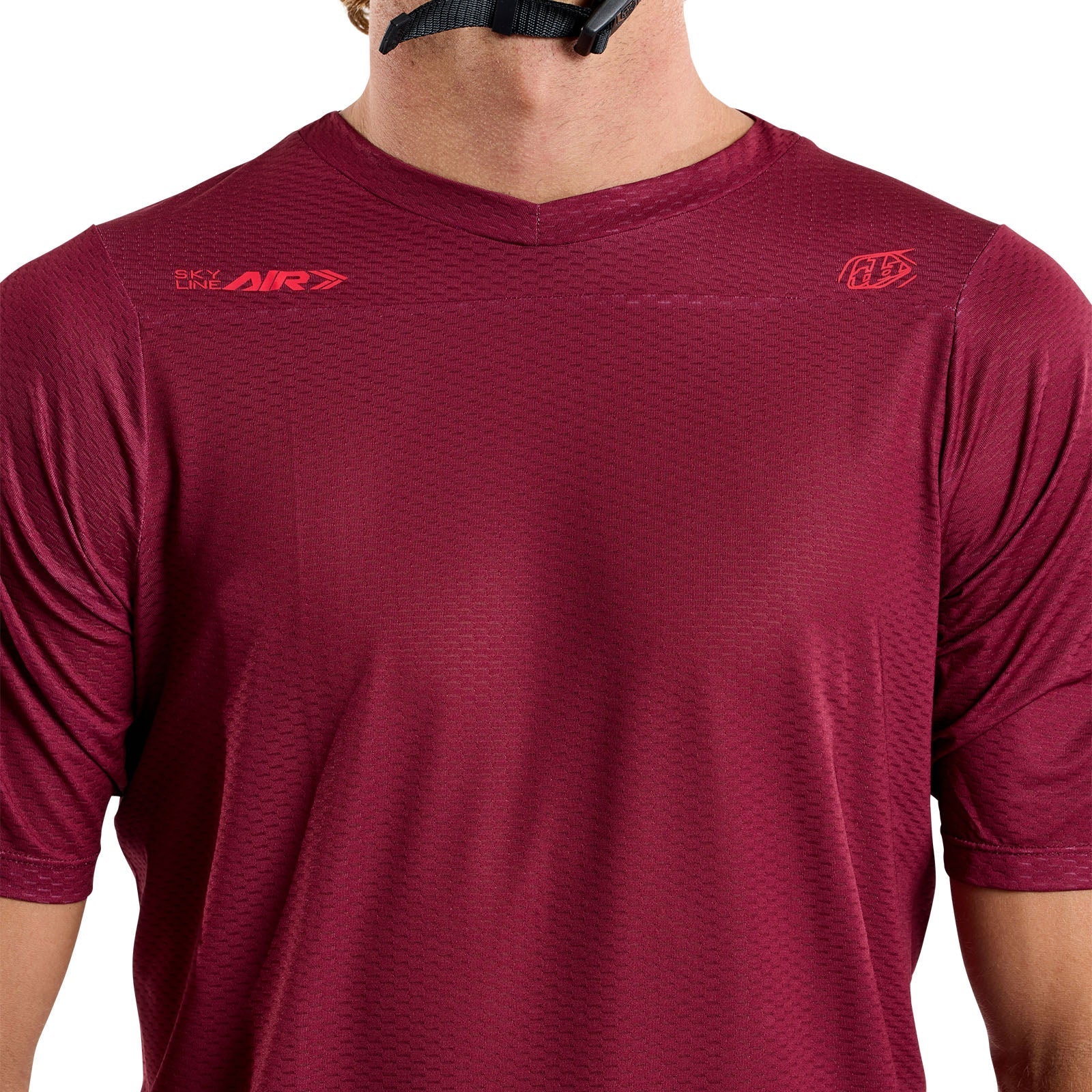 TLD Skyline Air SS Jersey Mono Oxblood