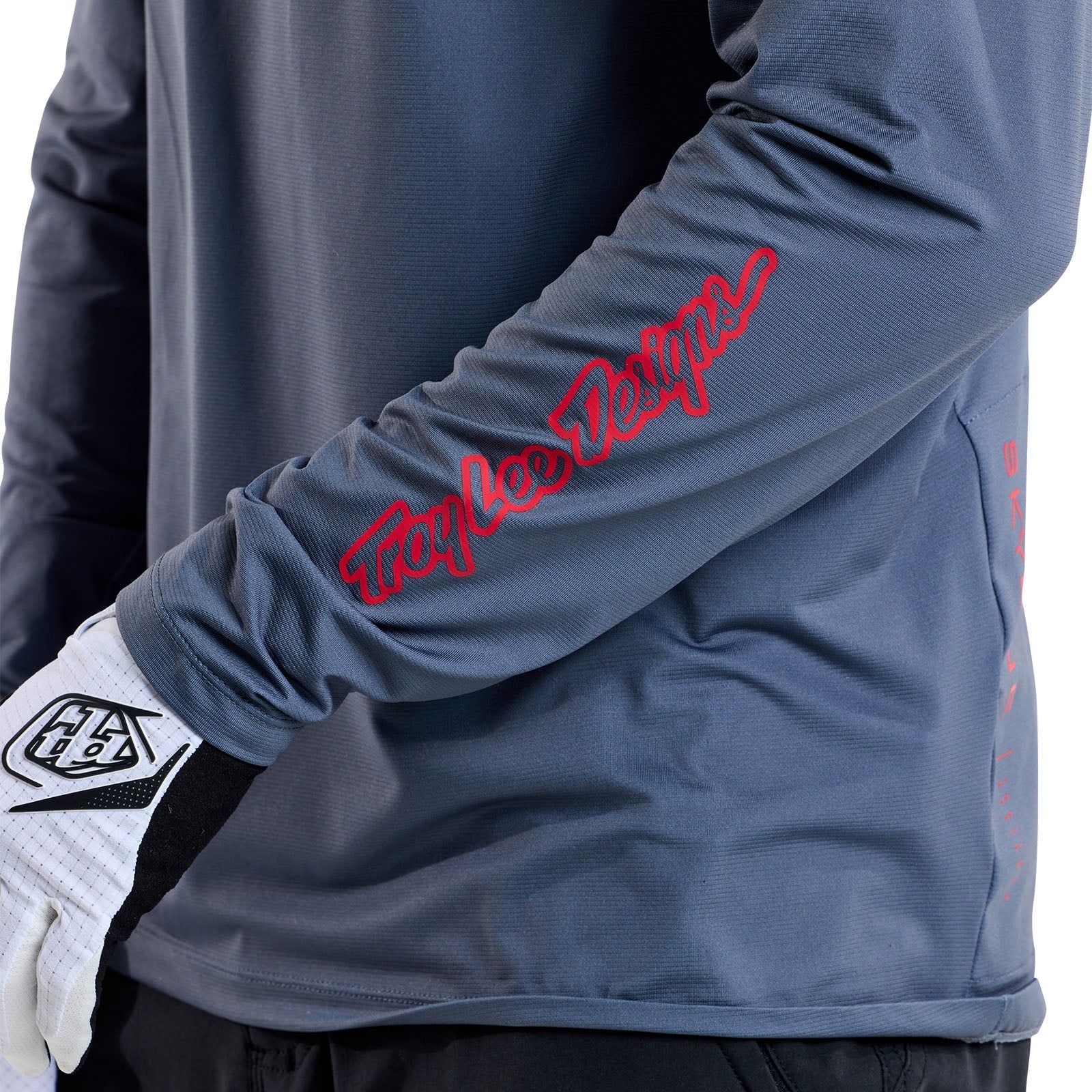 TLD Skyline LS Jersey Mono Steel Blue