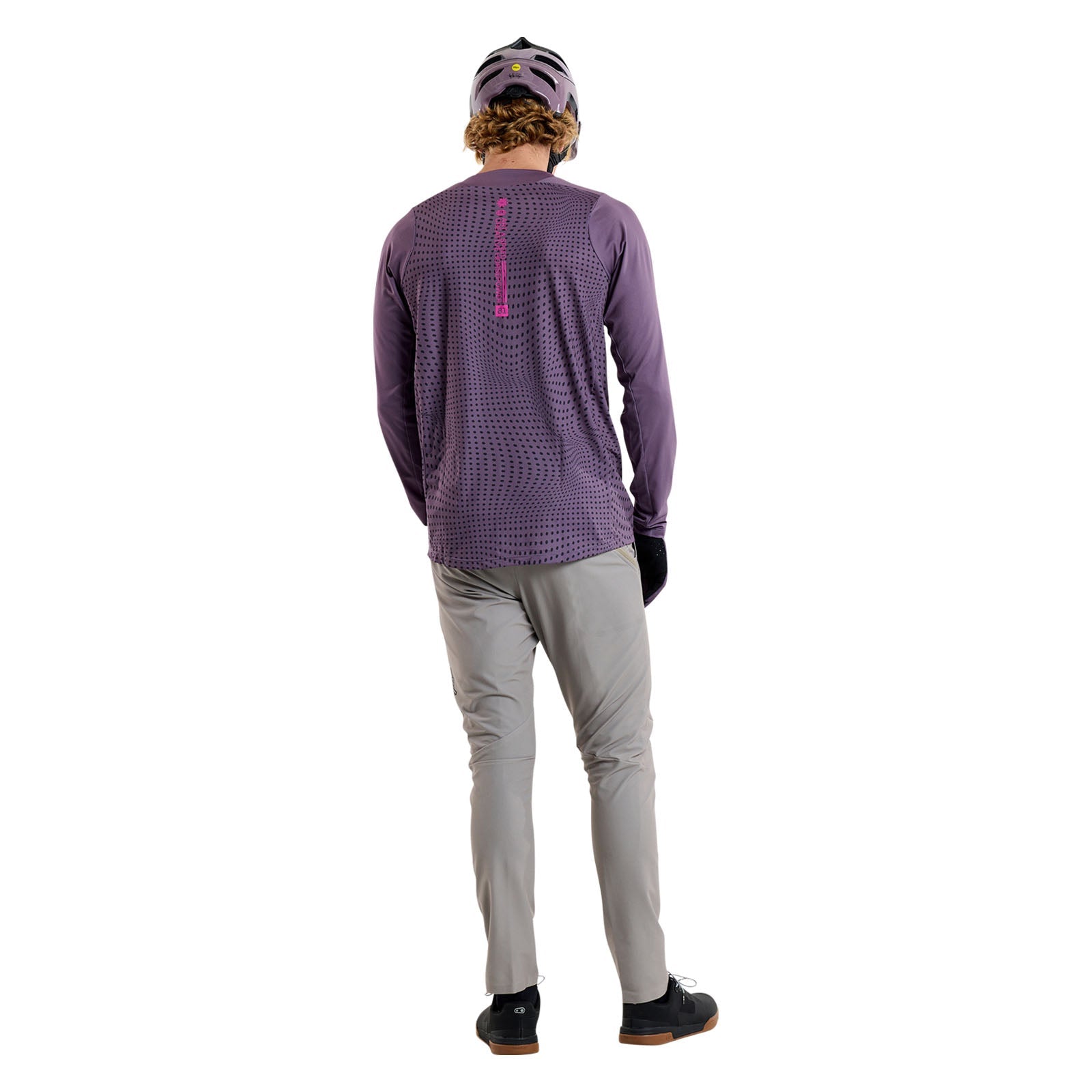 TLD Skyline LS Jersey Radioscape Deep Purple
