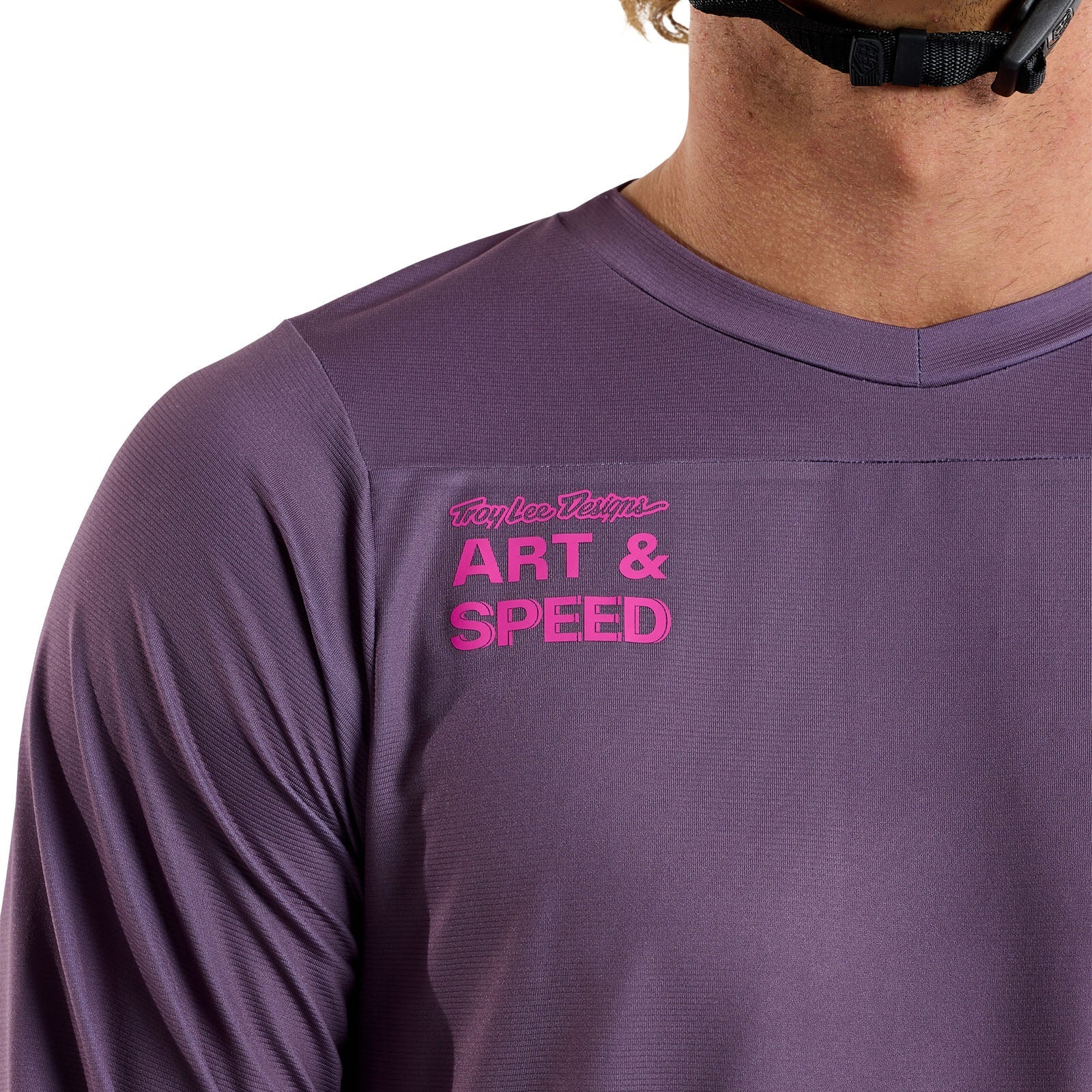 TLD Skyline LS Jersey Radioscape Deep Purple