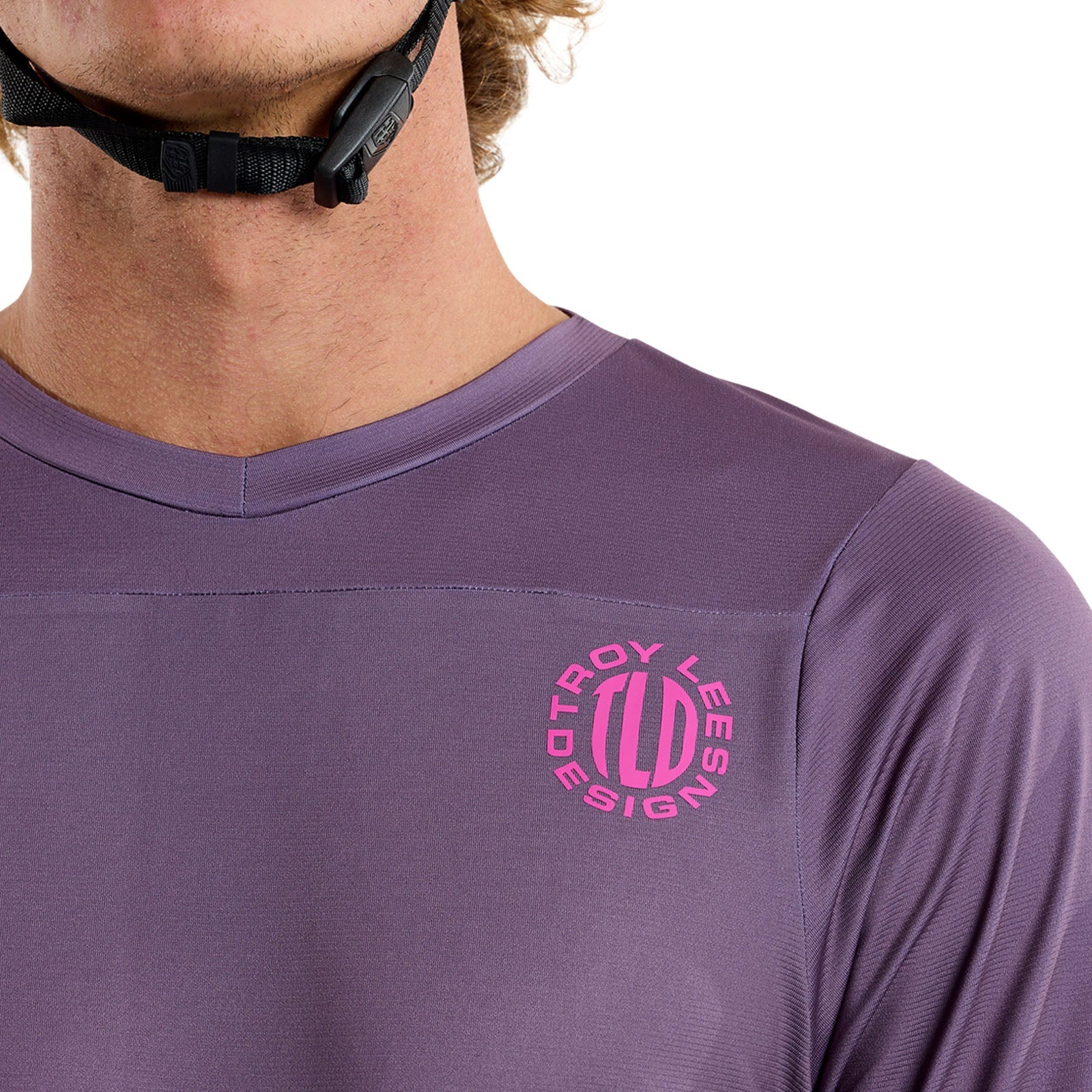 TLD Skyline LS Jersey Radioscape Deep Purple