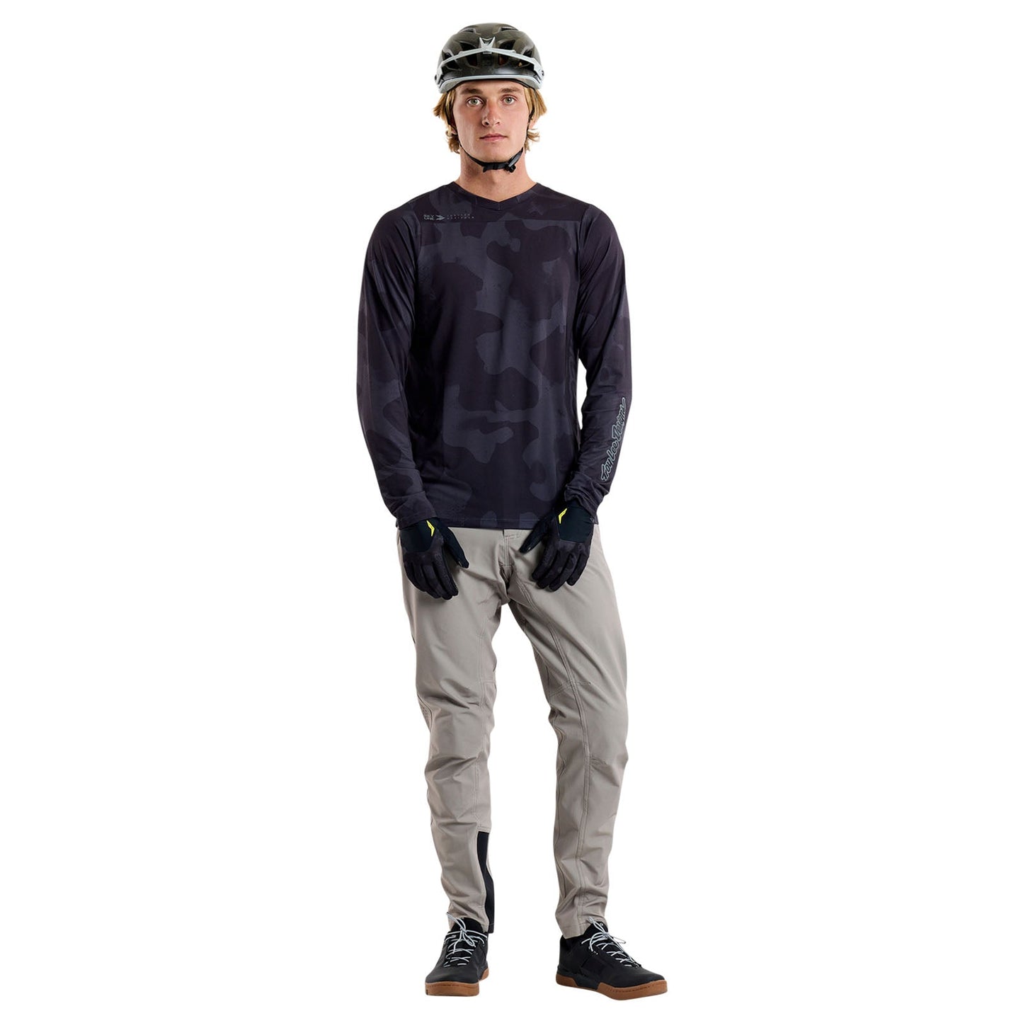 TLD Skyline LS Jersey Scrubland Black