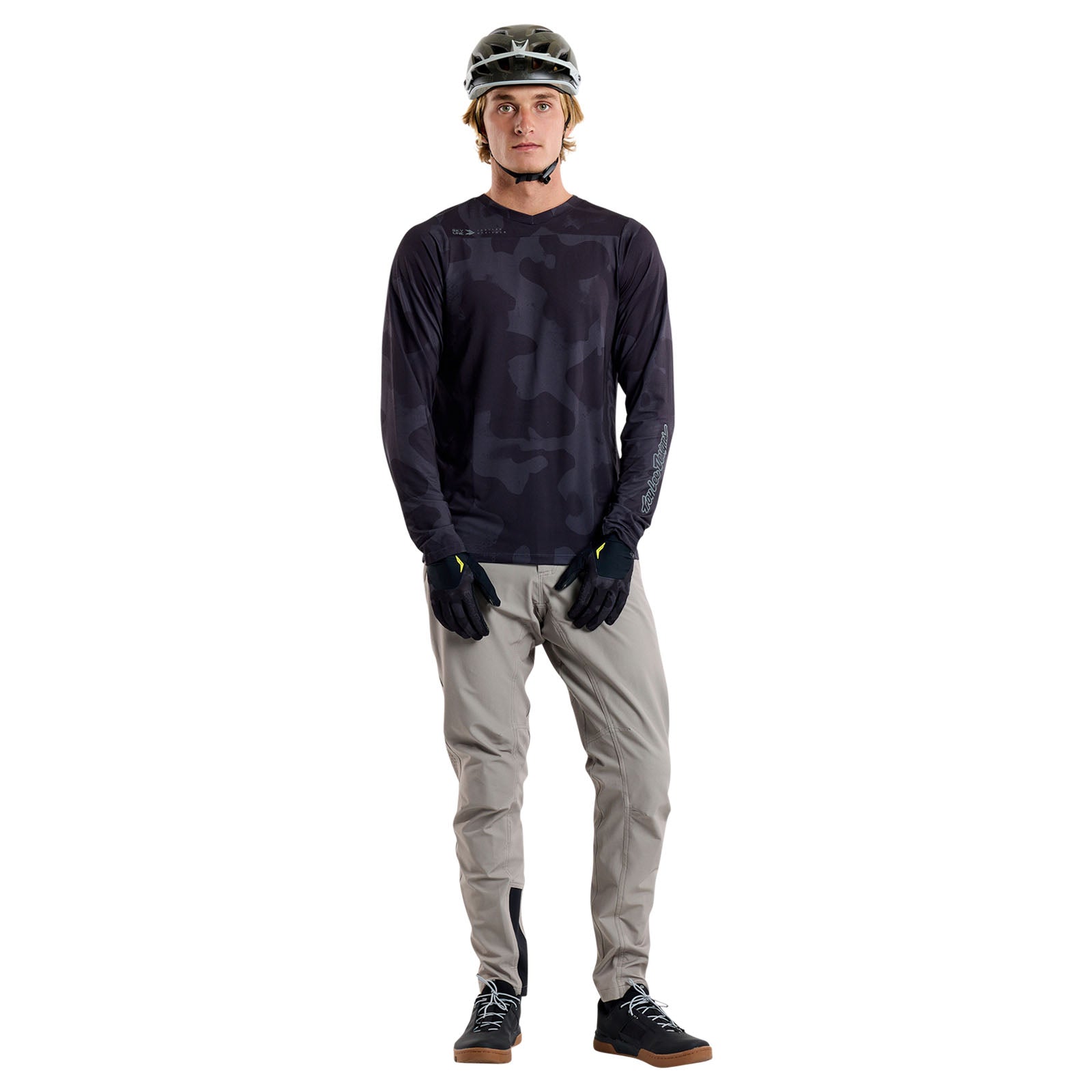 TLD Skyline LS Jersey Scrubland Black