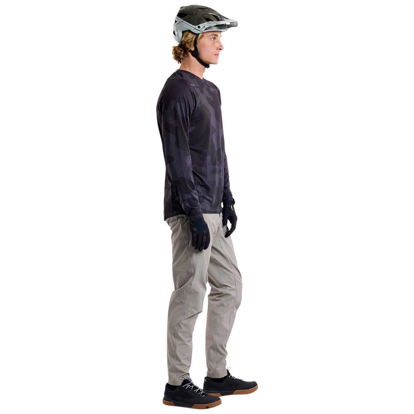 TLD Skyline LS Jersey Scrubland Black