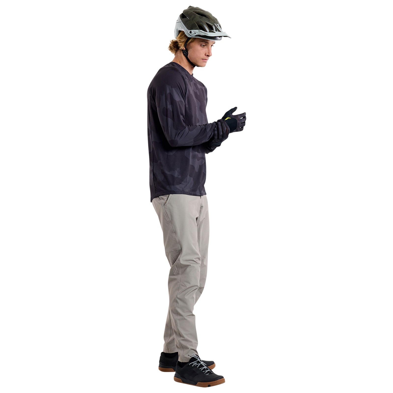 TLD Skyline LS Jersey Scrubland Black