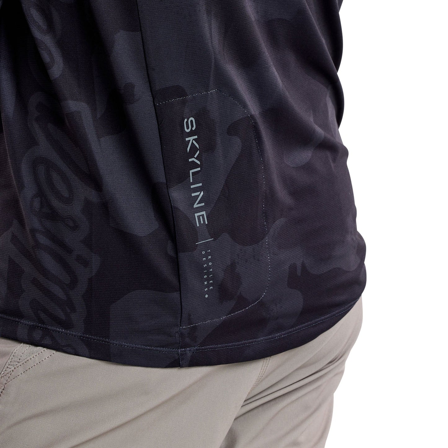 TLD Skyline LS Jersey Scrubland Black