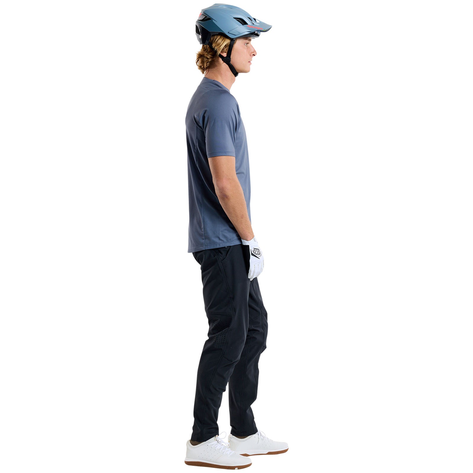 TLD Skyline SS Jersey Mono Steel Blue