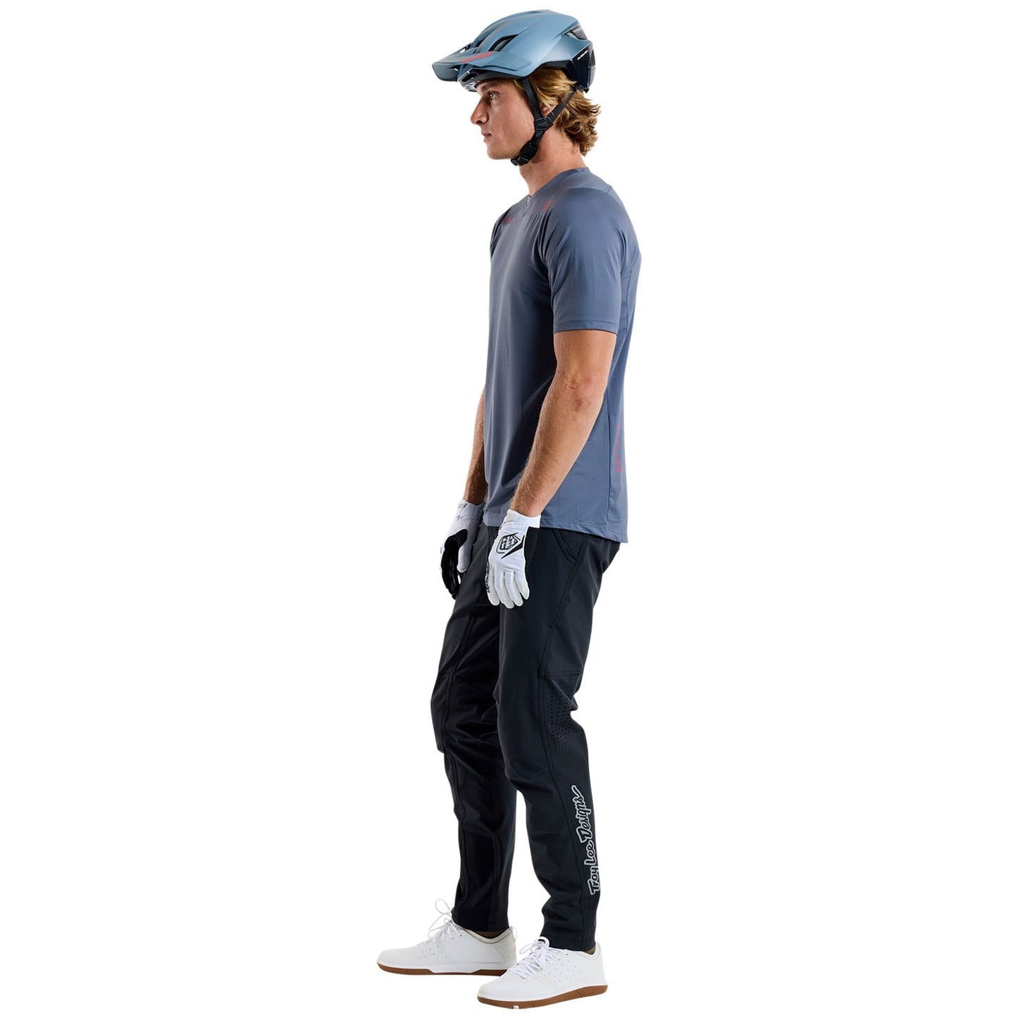 TLD Skyline SS Jersey Mono Steel Blue
