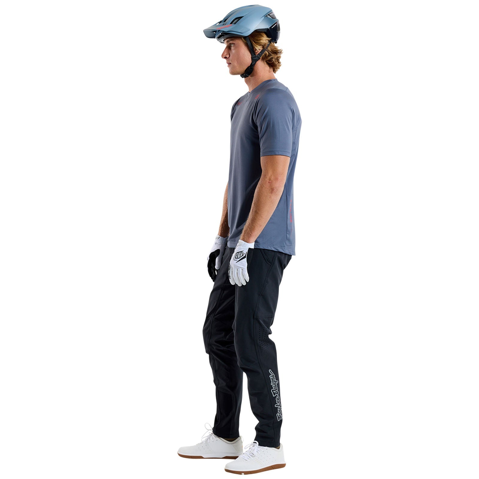 TLD Skyline SS Jersey Mono Steel Blue