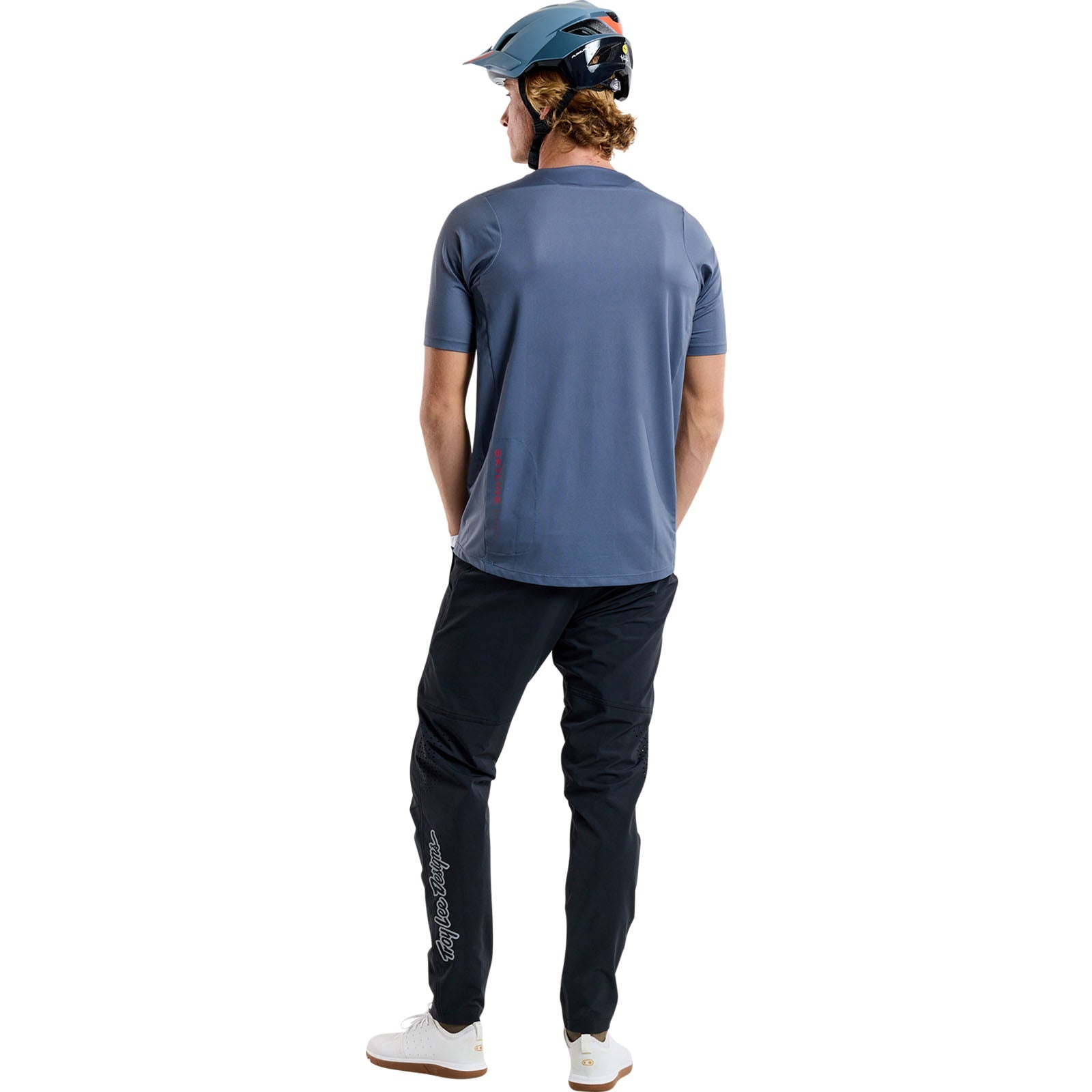 TLD Skyline SS Jersey Mono Steel Blue