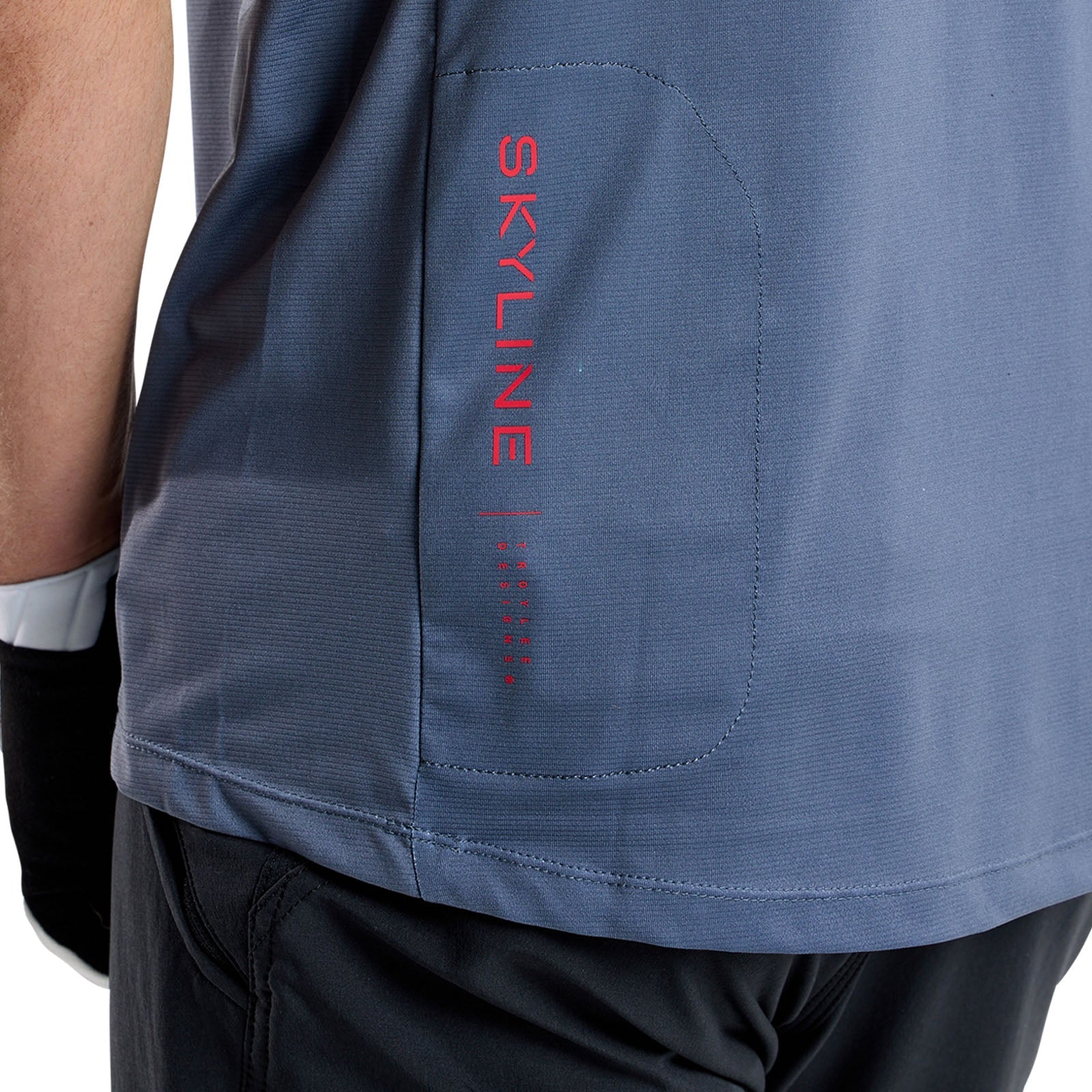 TLD Skyline SS Jersey Mono Steel Blue