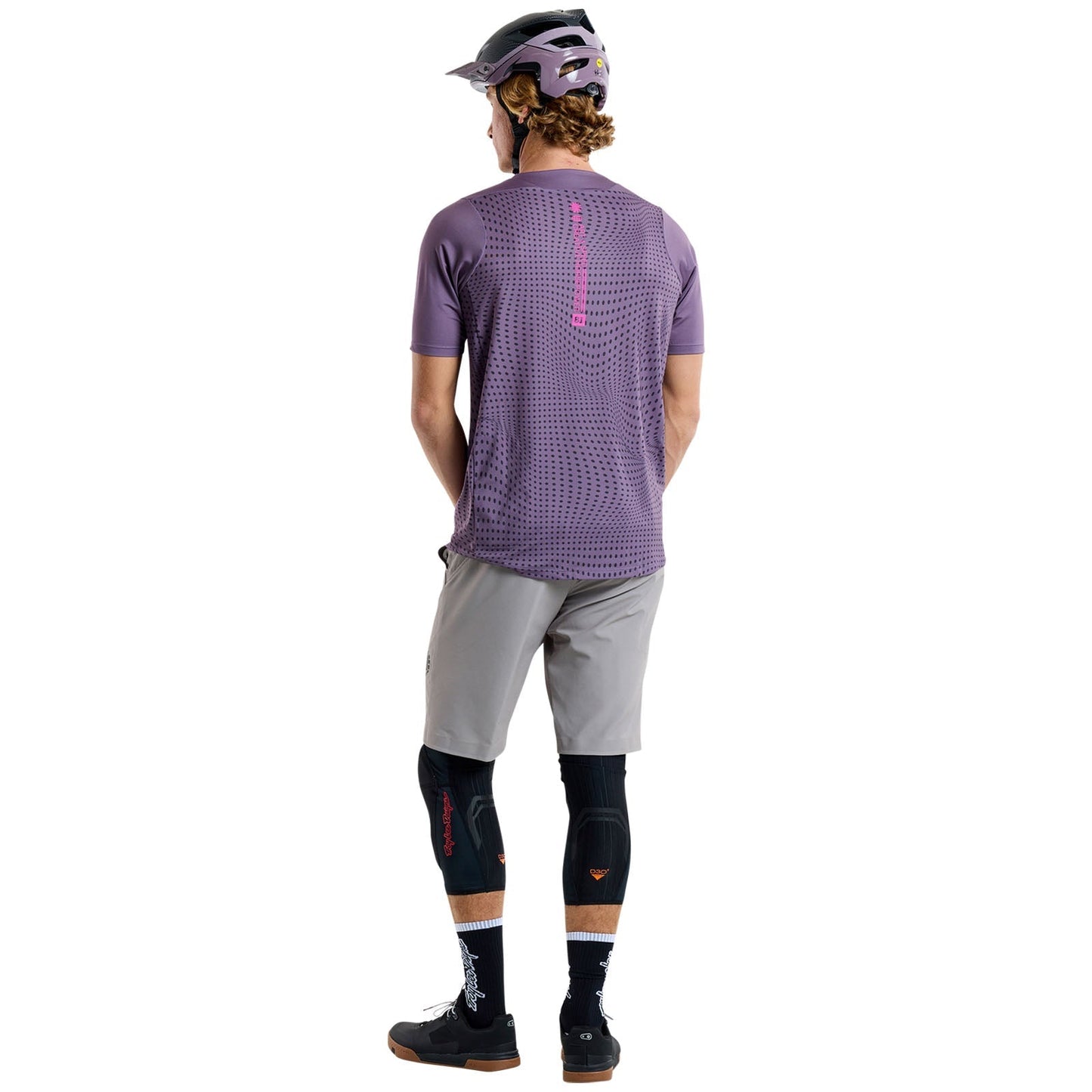 TLD Skyline SS Jersey Radioscape Deep Purp