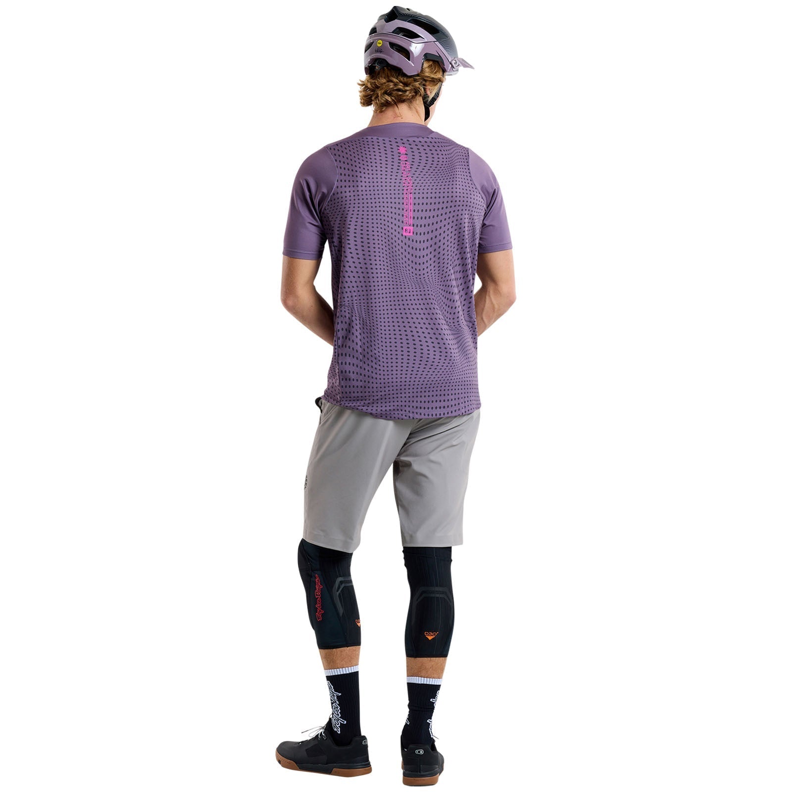 TLD Skyline SS Jersey Radioscape Deep Purp