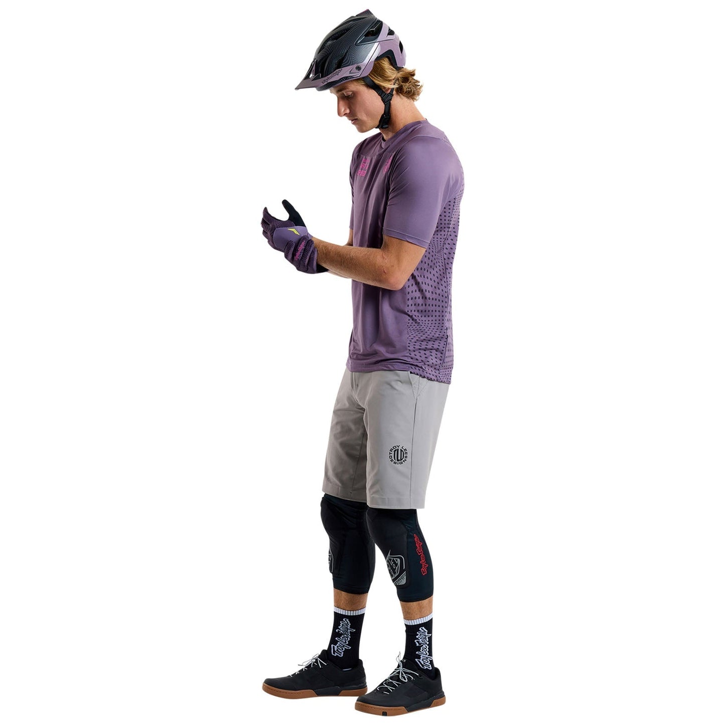 TLD Skyline SS Jersey Radioscape Deep Purp