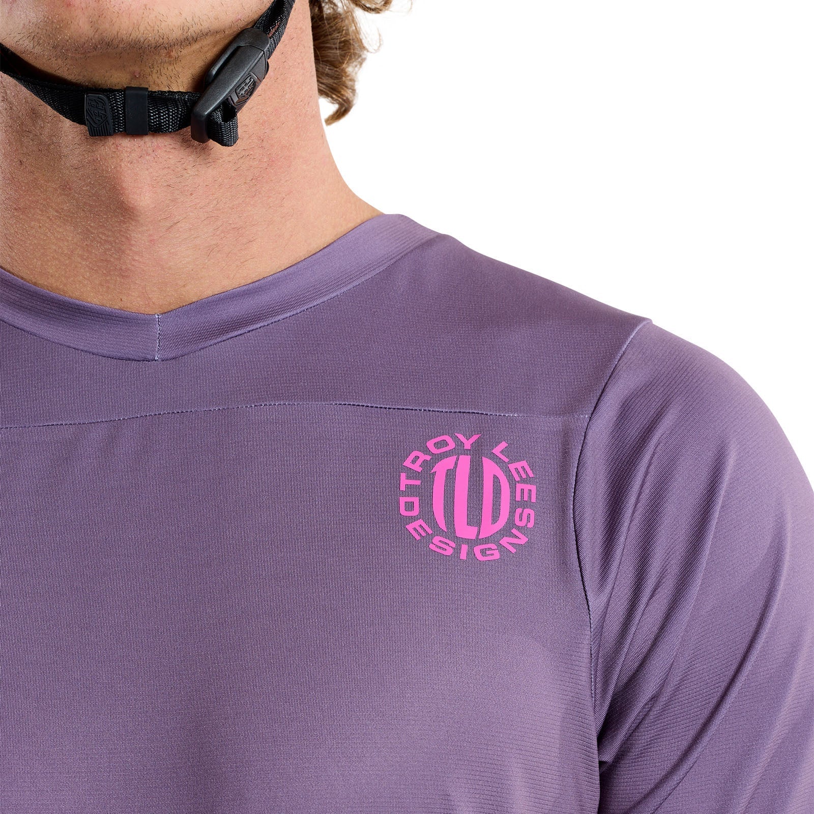 TLD Skyline SS Jersey Radioscape Deep Purp