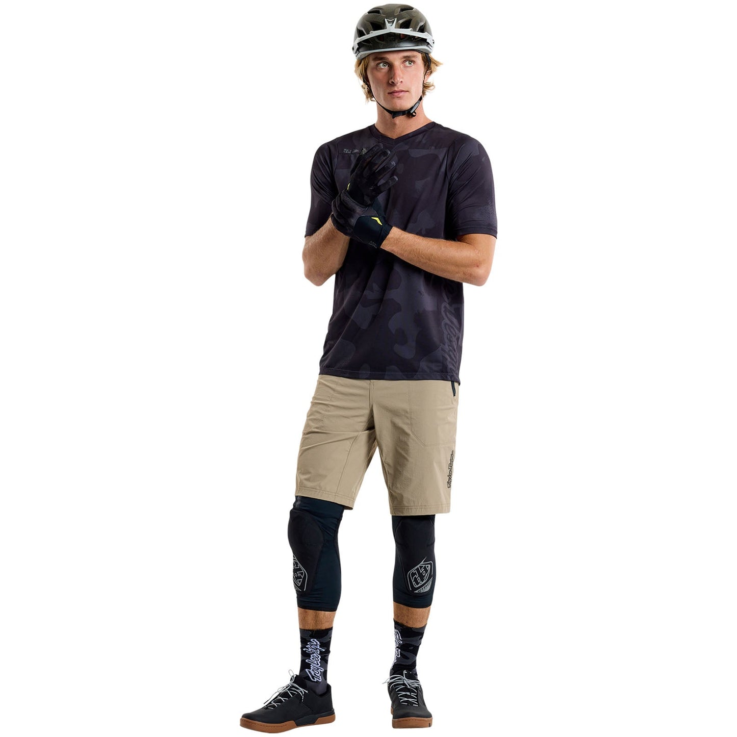 TLD Skyline SS Jersey Scrubland Black