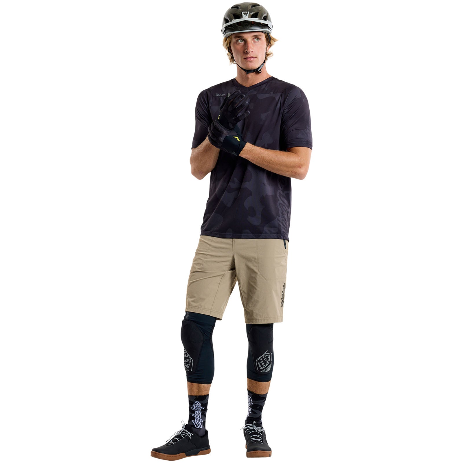 TLD Skyline SS Jersey Scrubland Black