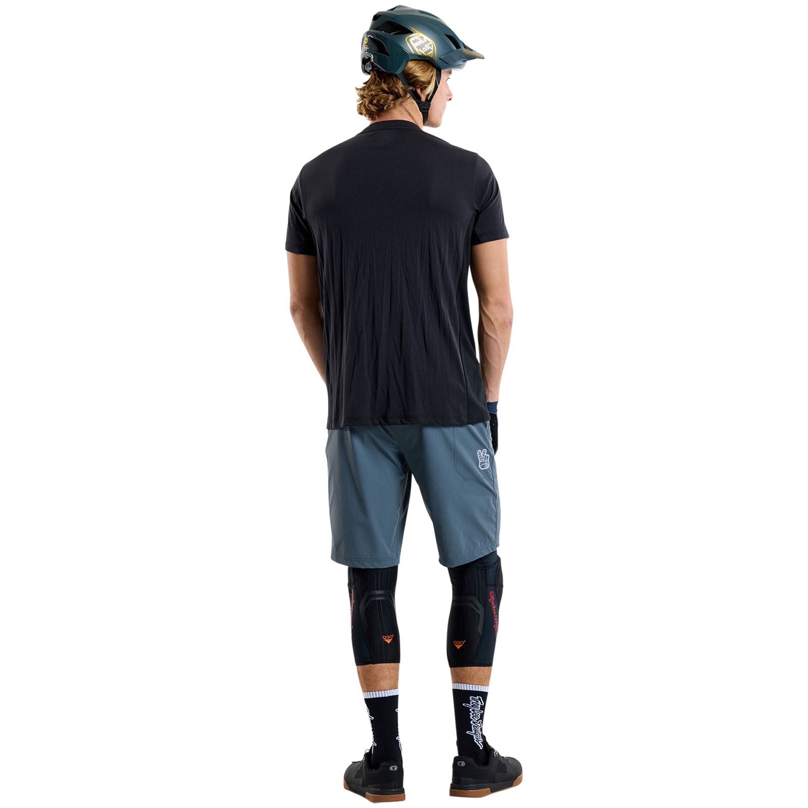 TLD Skyline Short Sleeve Ride Tee Signature Black