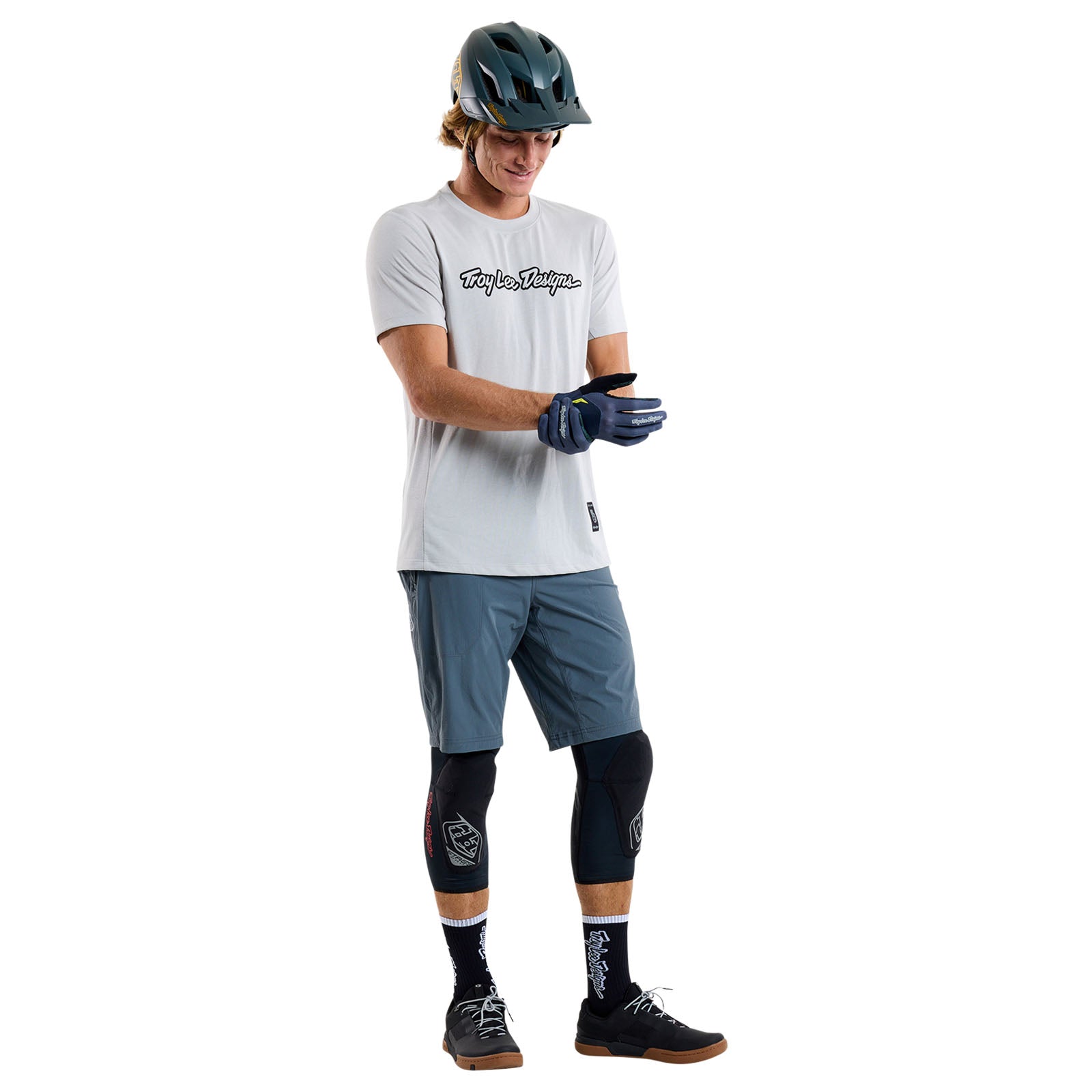 TLD Skyline Short Sleeve Ride Tee Signature Mist