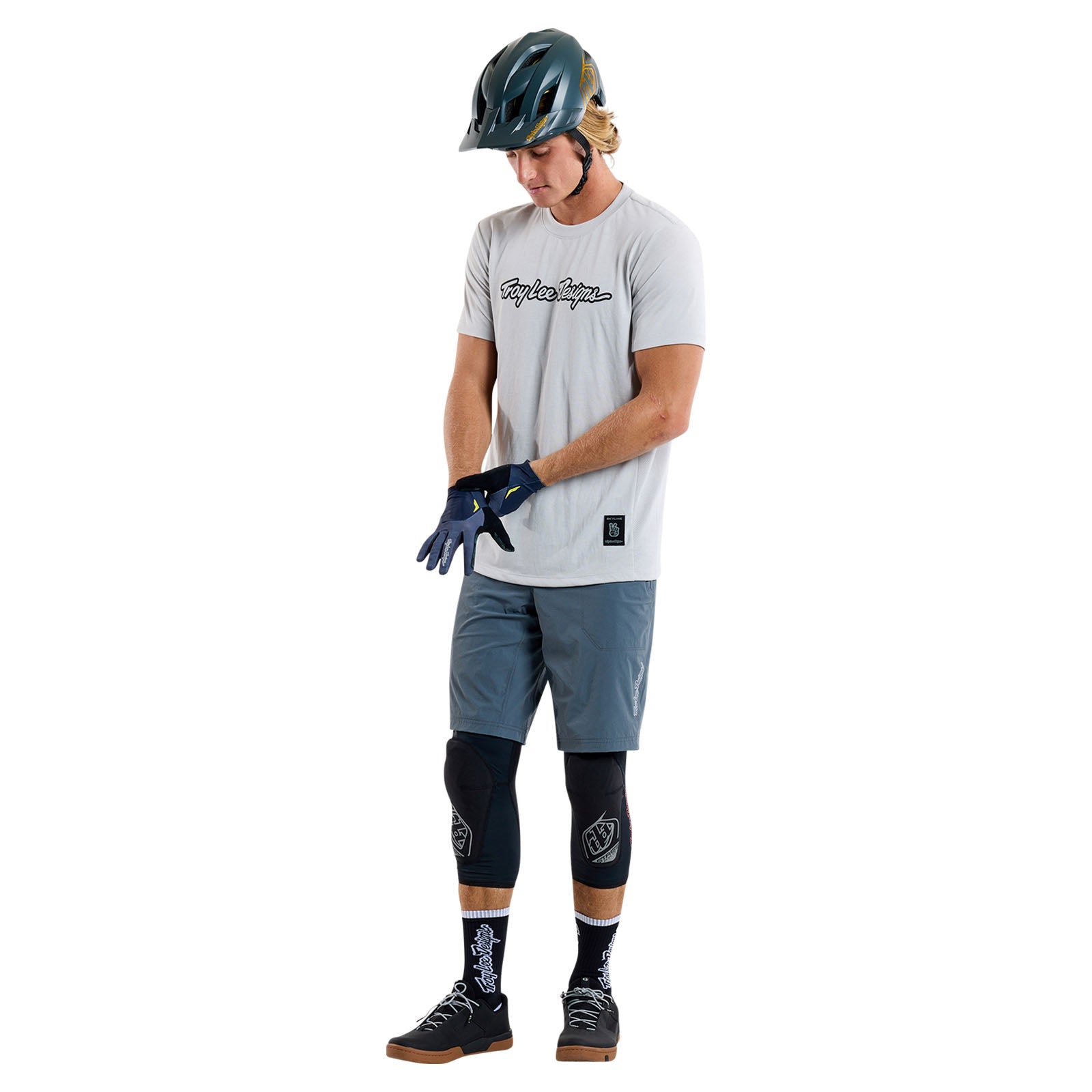 TLD Skyline Short Sleeve Ride Tee Signature Mist